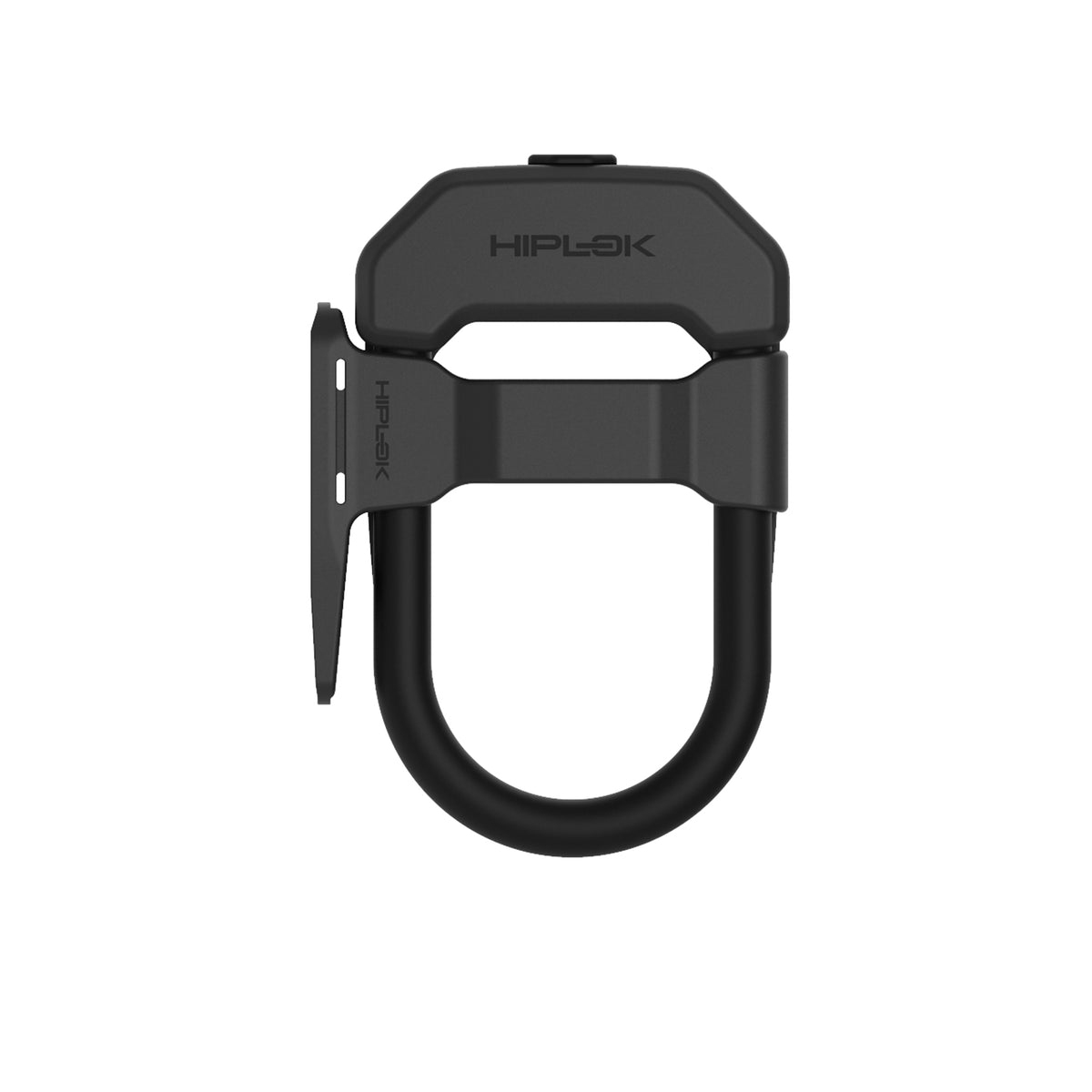 Hiplok DX D Lock With Frame Clip - All Black
