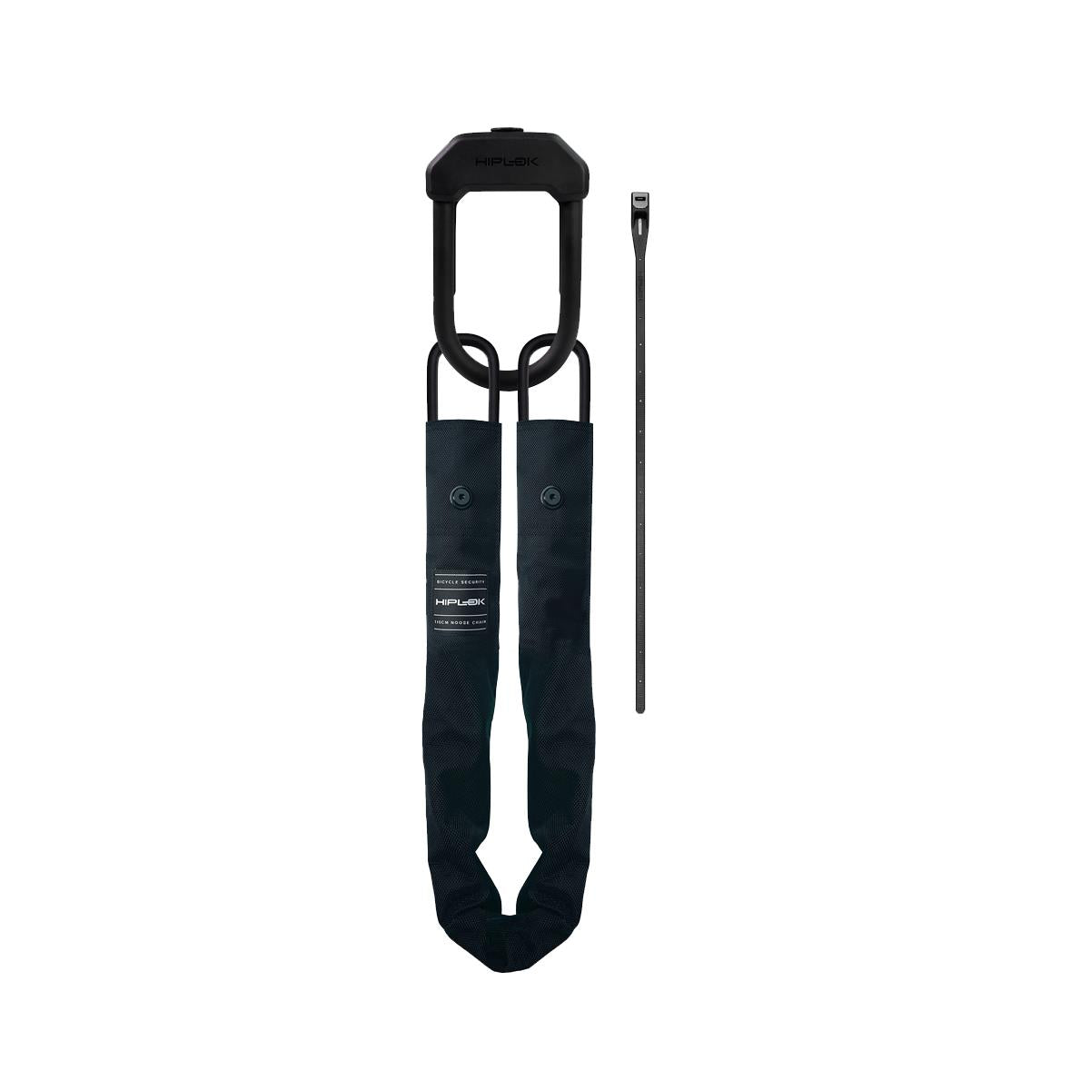 Hiplok E-Dx Cargo Lock 10Mm X 110Cm Loop Chain With Dx - Black - 10MM/110CM