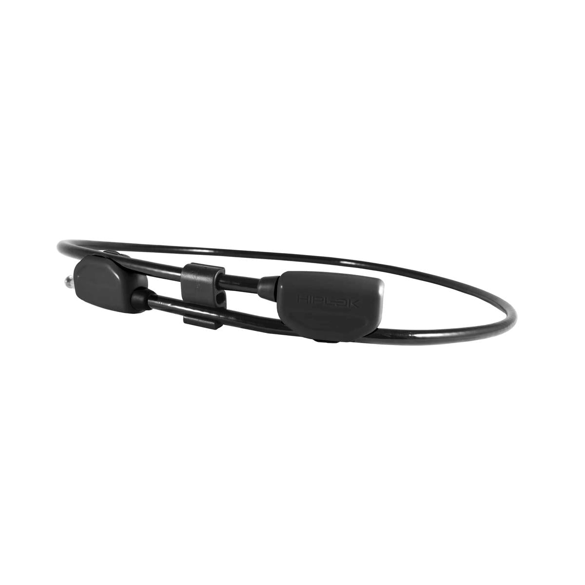 Hiplok POP Wearable Cable Lock 10mm x 1.3M - waist 24-42 Inches - Black
