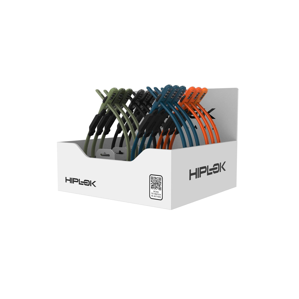 HIPLOK ZLOK Combo With Bracket MultiBox (3 of each colour) - Multiple Colours