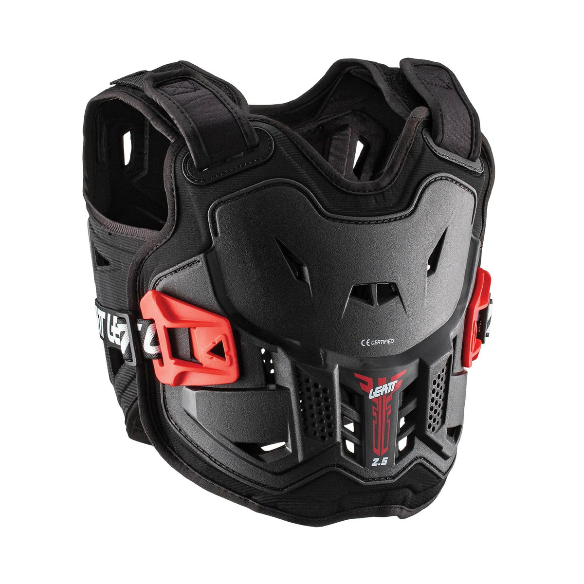 Leatt Mini Chest Protector 2.5 2025 - Black/Red - 110-134CM