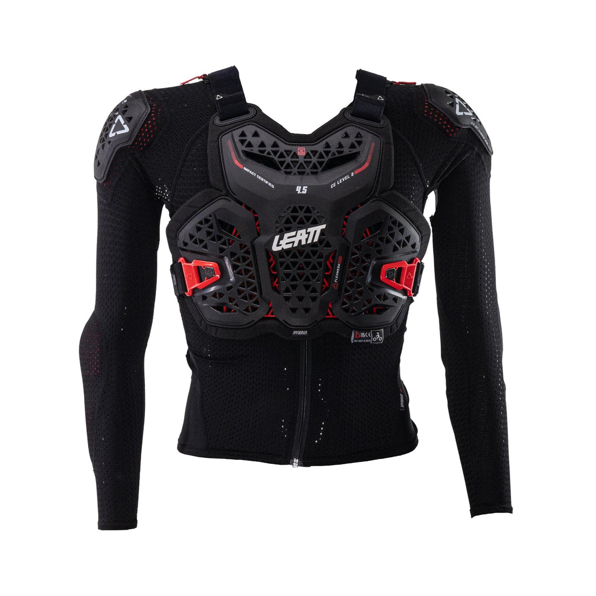 Leatt Hybrid JR 4.5 Body Protector 2026 - Black