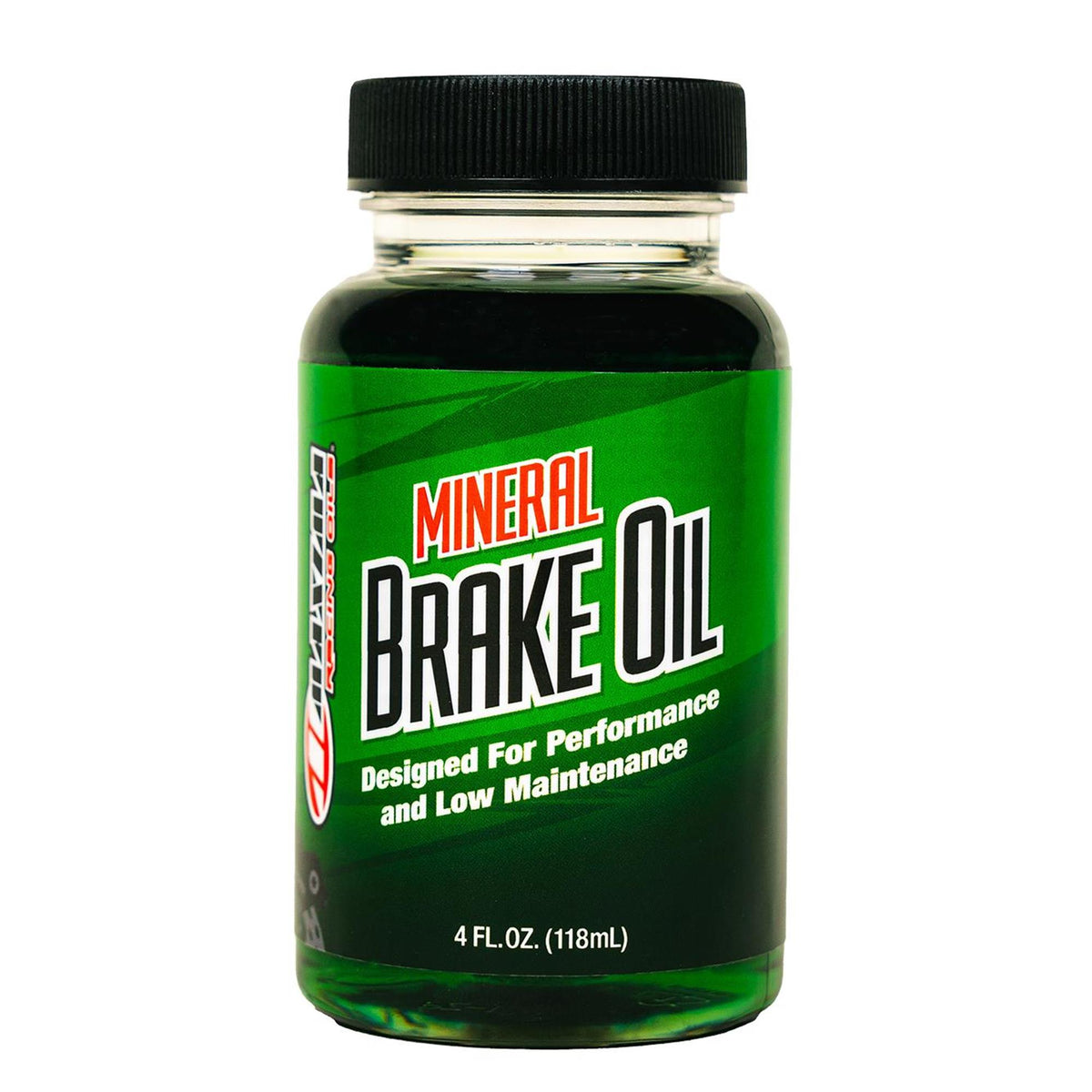 Maxima Mineral Oil - 4 fl oz/118ml (for SRAM Mineral Oil Brakes) (Wide Mouth Bottle fits Bleeding Edge)  - DB8/Maven - 118Ml