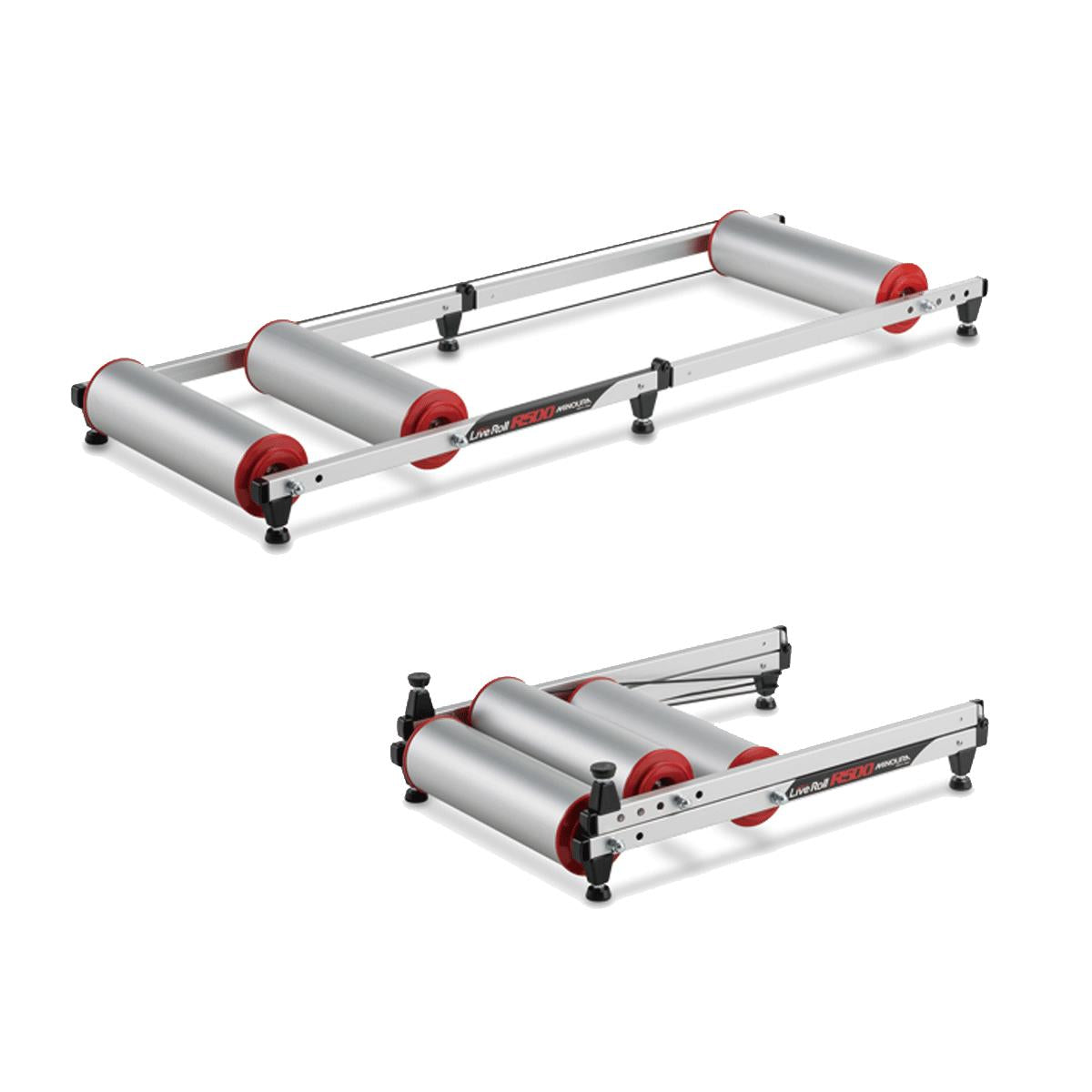 Minoura Live Roll R500 Rollers - Silver