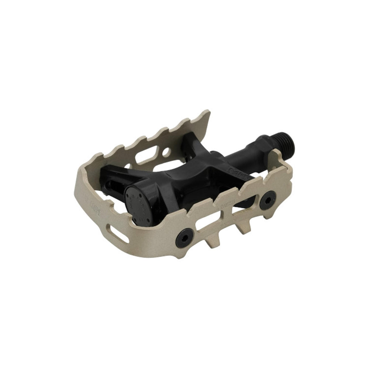 MKS MT-Lux Comp 75 Pedals - Titan/Black - W94 × L64