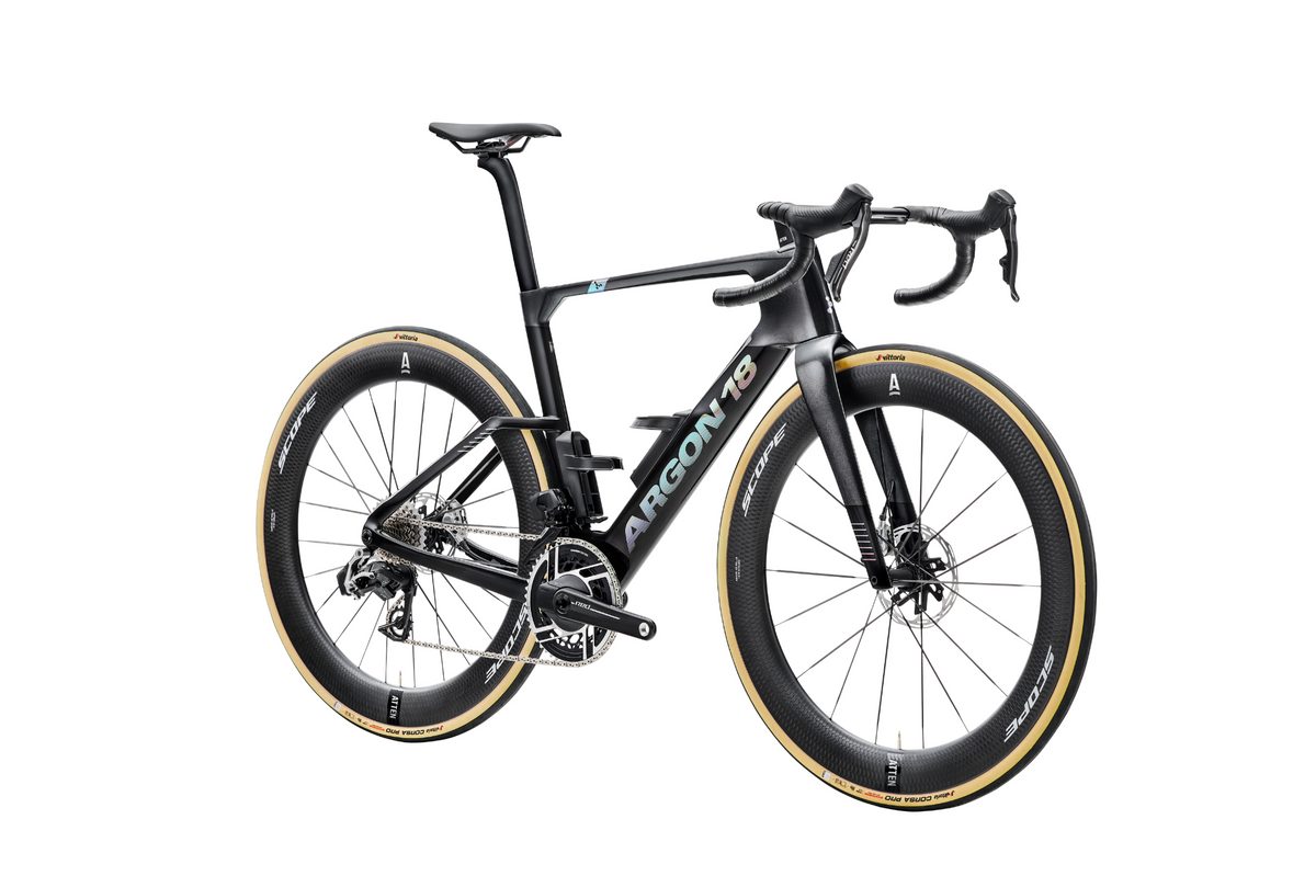 Argon 18 Nitrogen Pro – Aurora Charcoal Gloss (shown as complete bike)