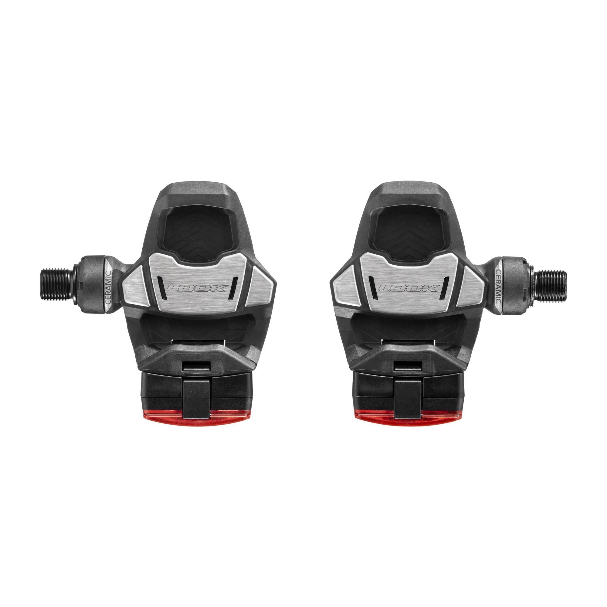 LOOK Keo Blade Carbon Ceramic Vision Road Pedals: BLACK 12NM/53MM