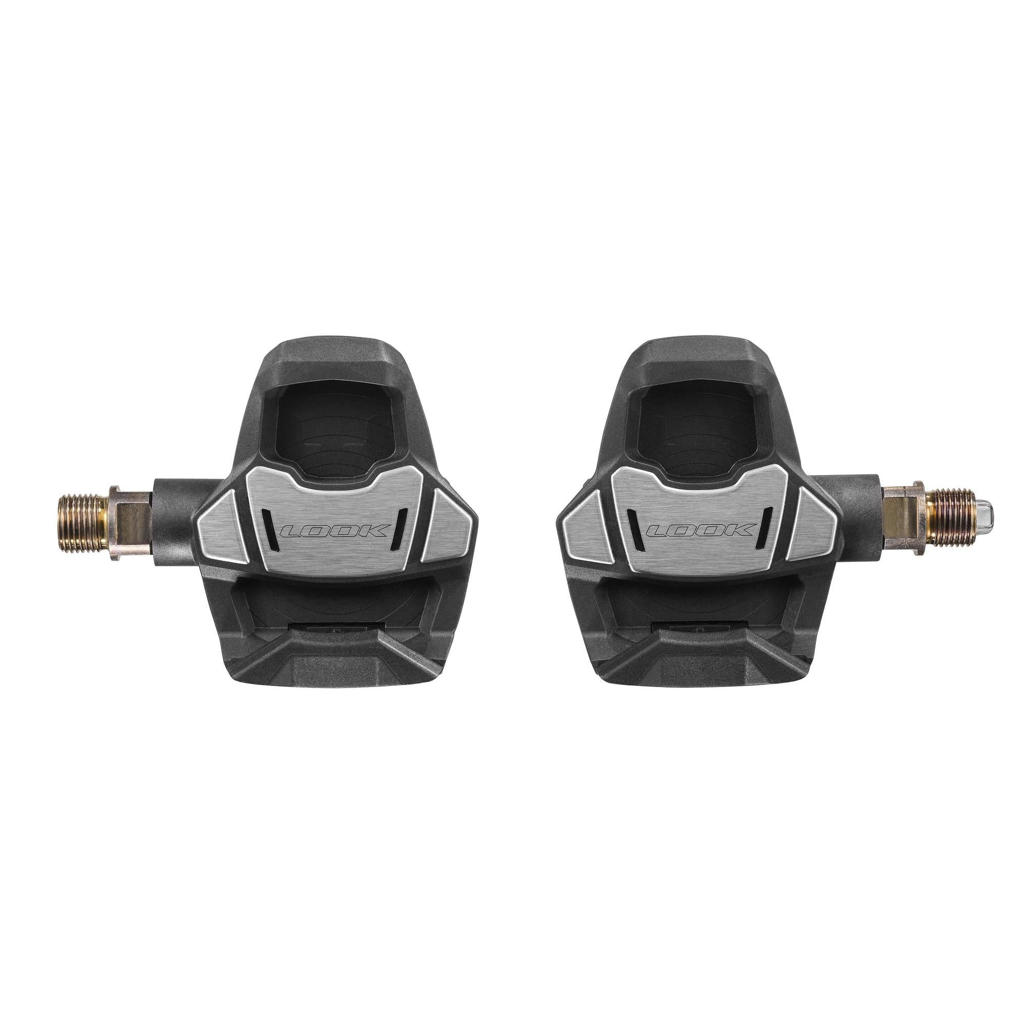 LOOK Keo Blade Carbon Power Single Sided Powermeter Pedals 16nm: BLACK 16NM