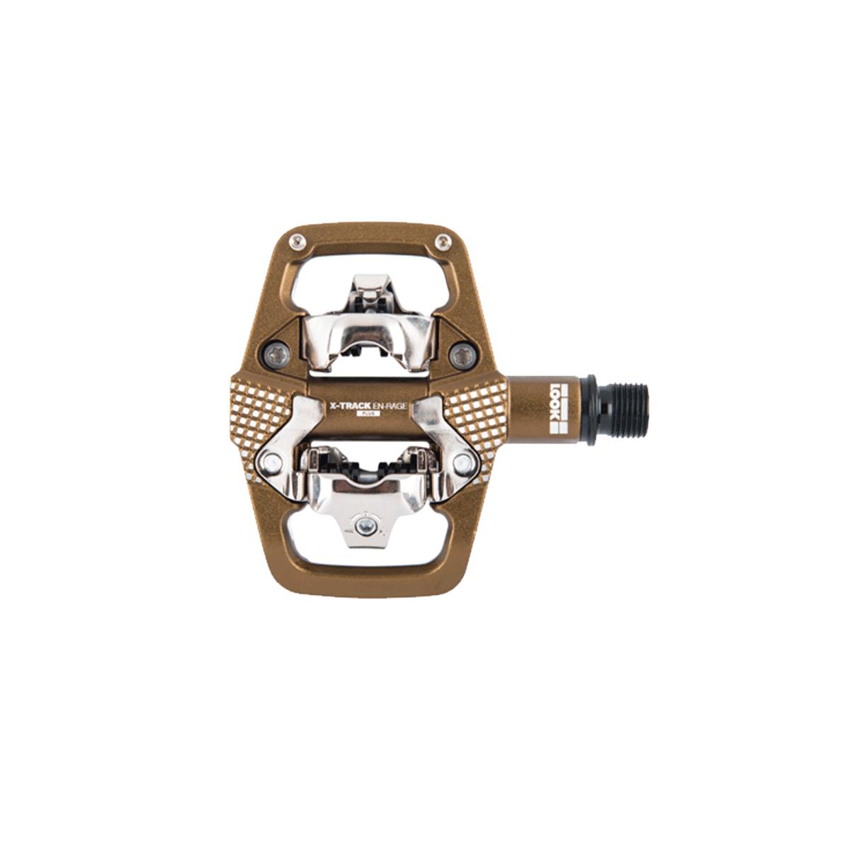 LOOK X-Track En-Rage Plus MTB Pedals: BRONZE
