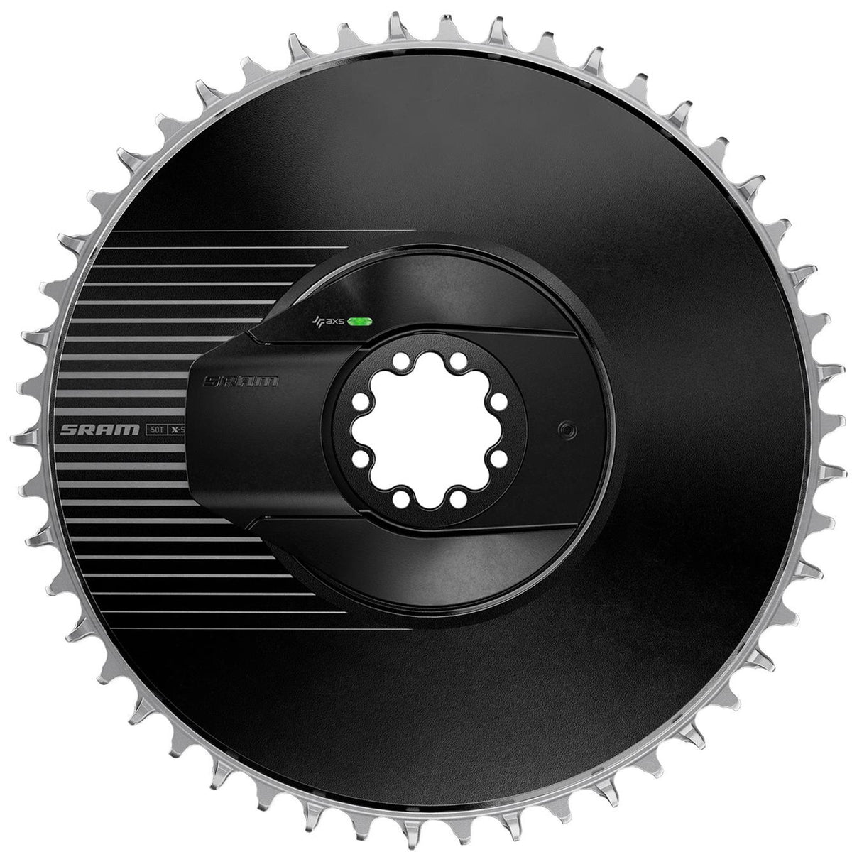 SRAM Power Meter Kit DM RED AXS E1 Aero (Power Meter Including Chainring) - Black/Silver