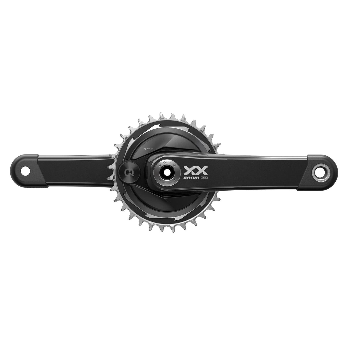 SRAM Crankset Powermeter XX EAGLE Spider Q174 55mm Chainline DUB MTB Wide Black 32T T-Type (bb Not Included) 2023