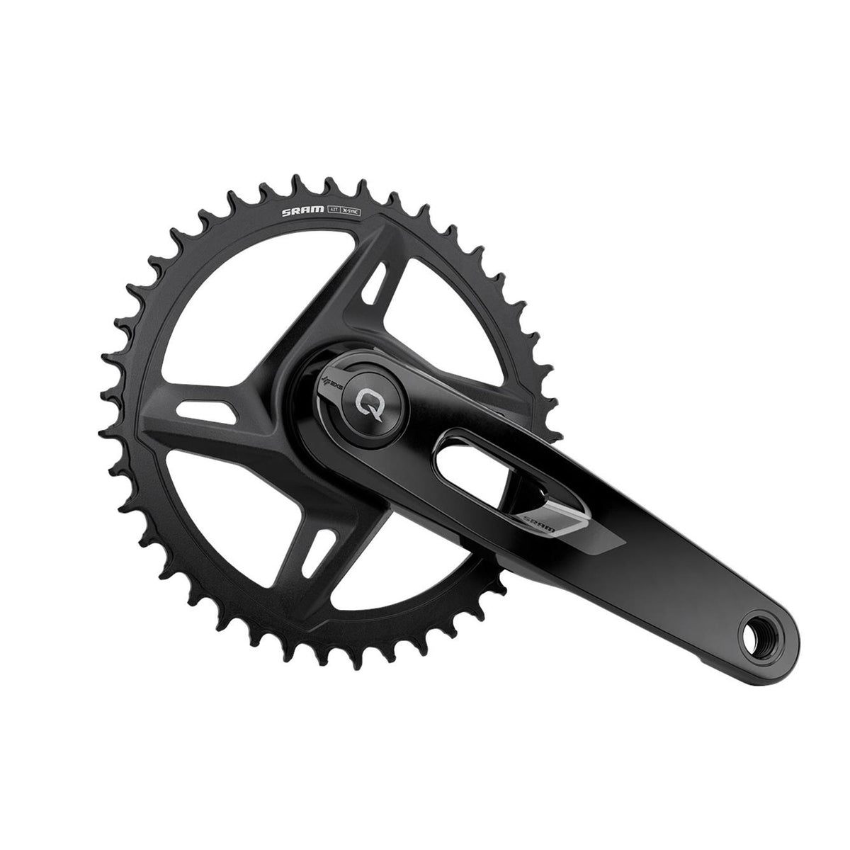 SRAM Crankset with Power meter spindle Rival AXS 1x XPLR DUB Wide E1 - Direct Mount 42T (bb not included)