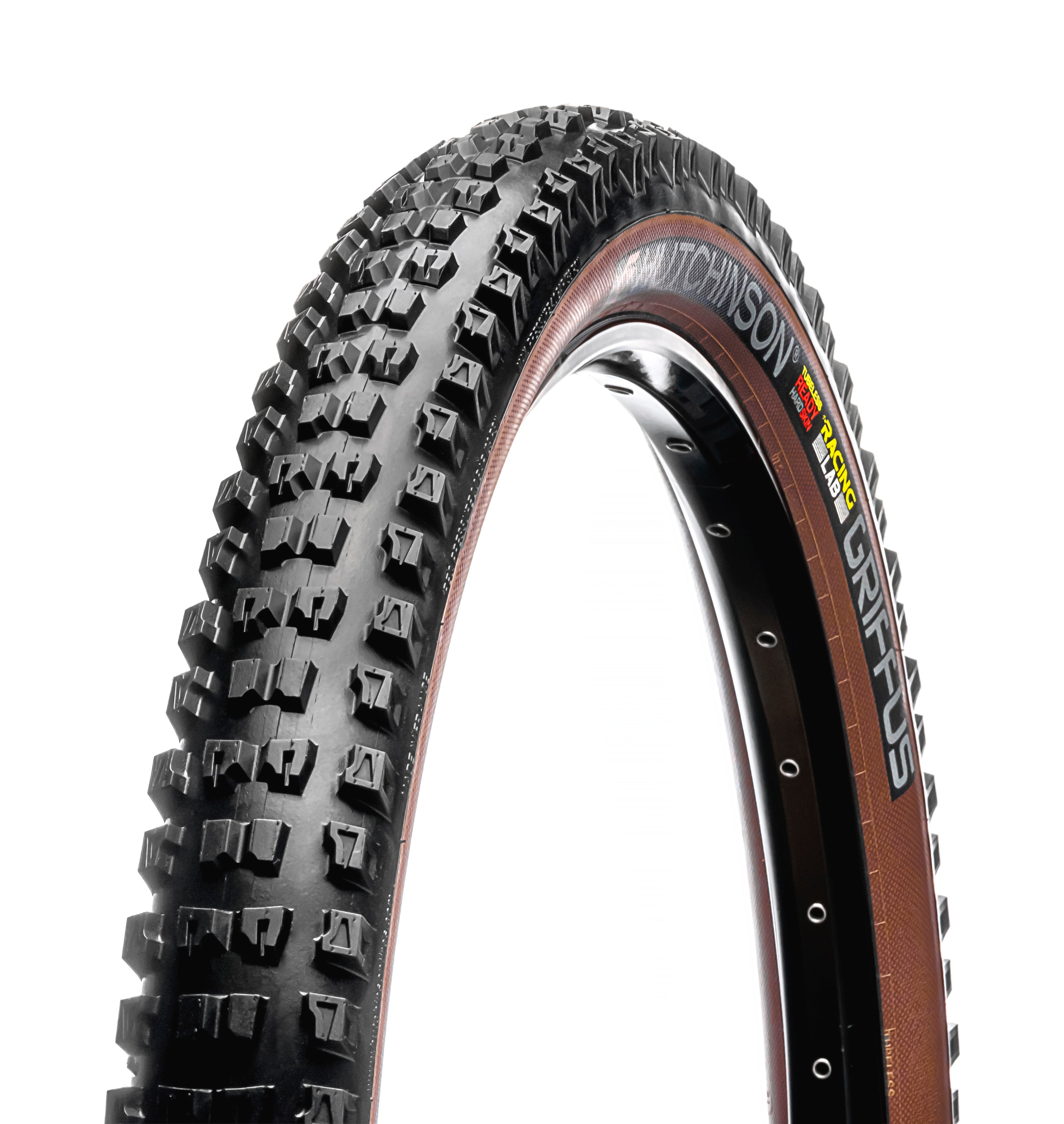 Griffus Racing Lab MTB Tyre (Tan, 27.5 x 2.50, TR, HS, RR g)