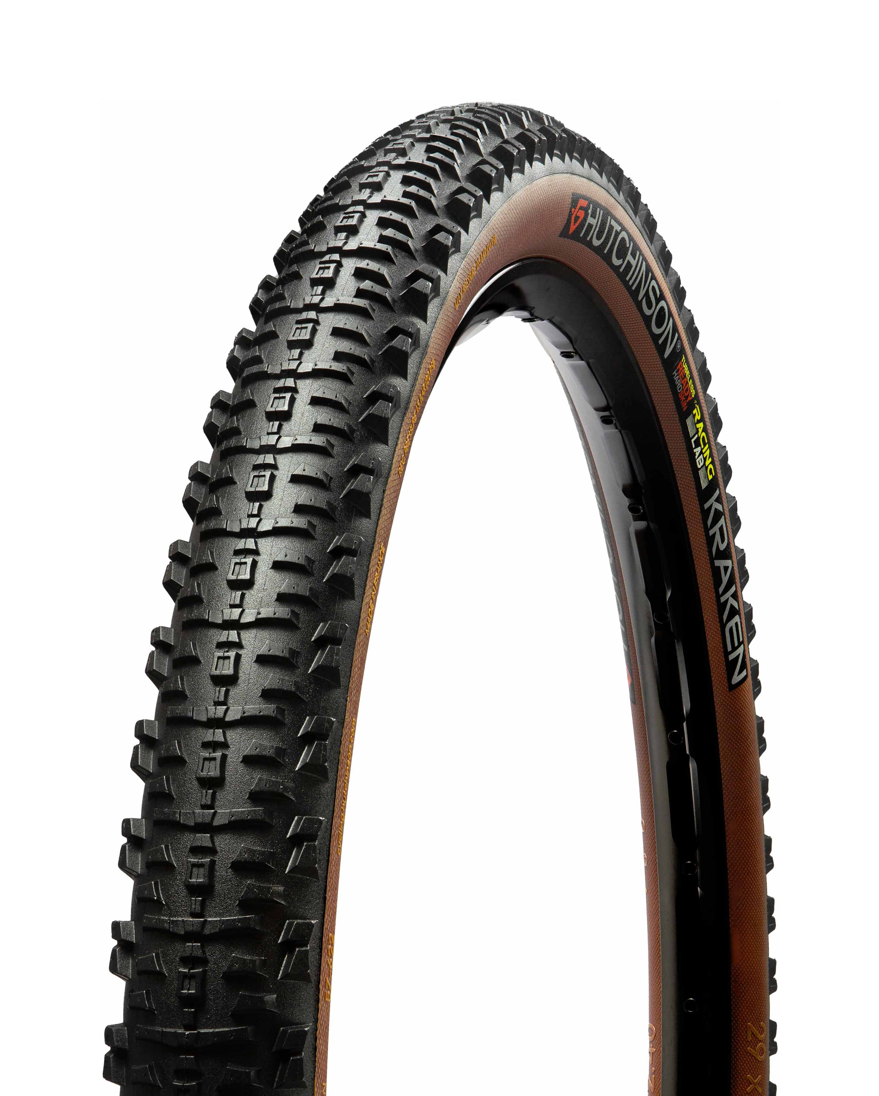 NLA Kraken Racing Lab MTB Tyre (Tan, 29 x 2.30, TR,HS,RRxc)