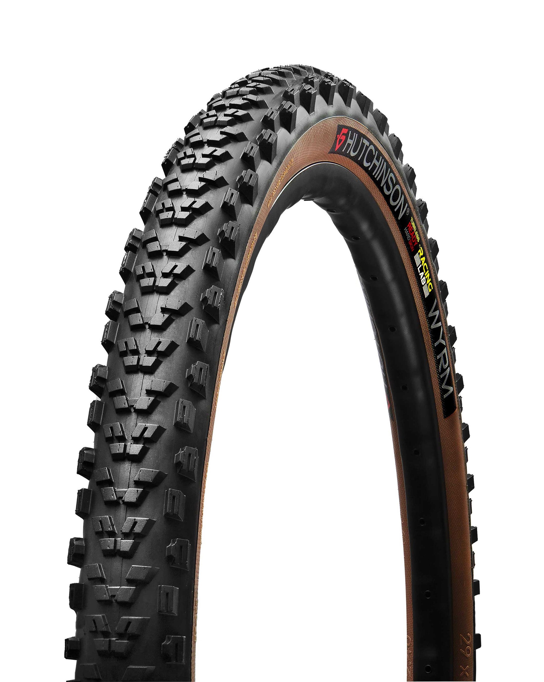 Wyrm MTB Tyre (Tan Wall, 29 x 2.40, TR, FB, HS, RR xc)
