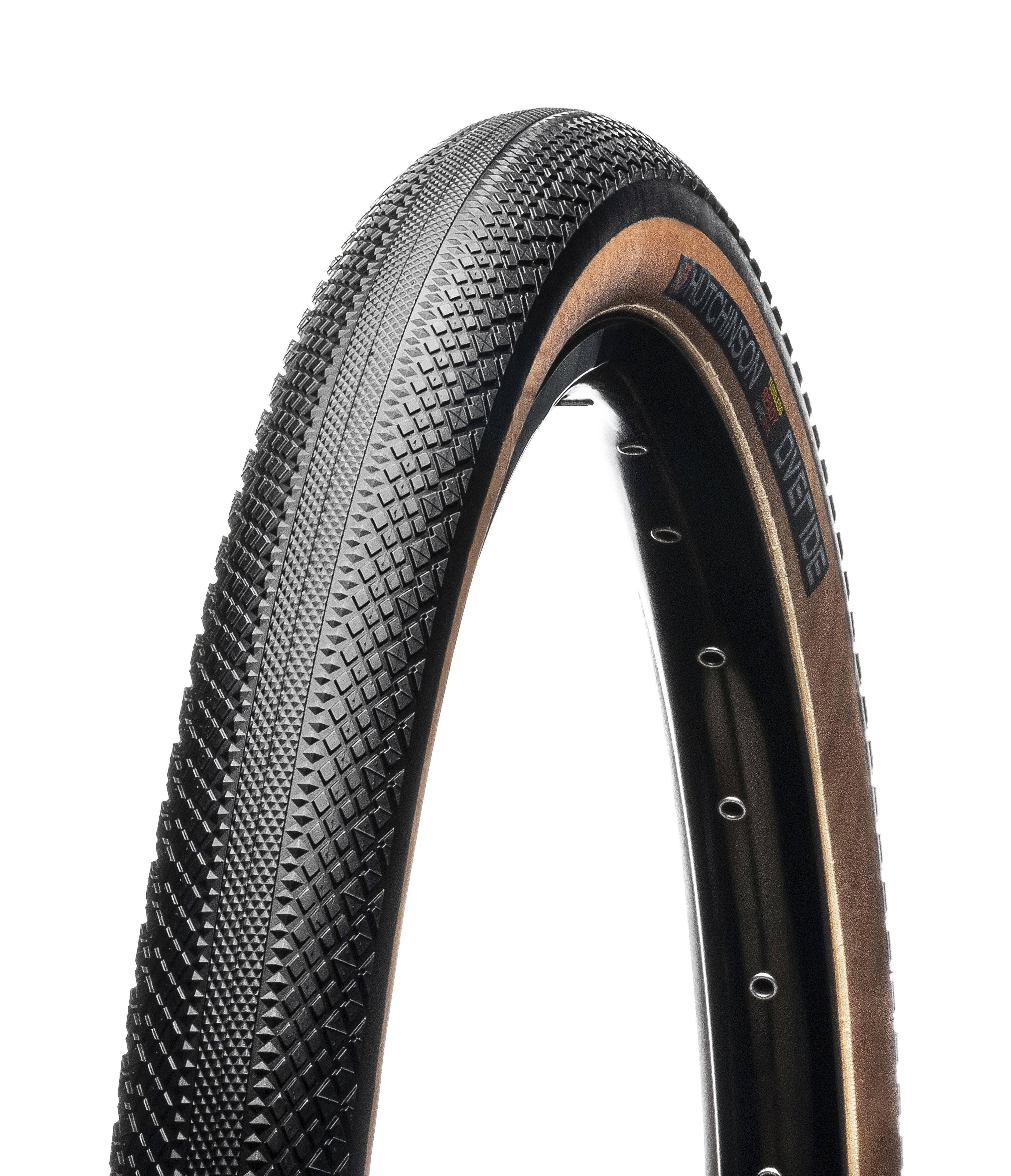 Overide Gravel Tyre (Tan Wall, 650 x 47, TR, FB, HS)
