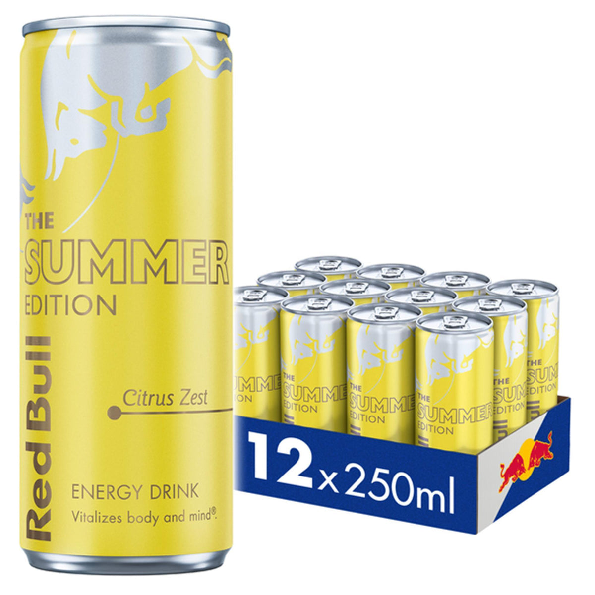 Red Bull Spring Sudachi 250ml (12pk) - Yellow