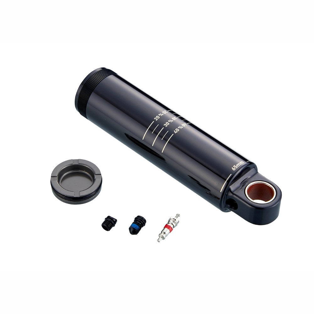 RockShox Spare - Rear Shock Spare Parts Damper Body/IFP Standard Eyelet 65mmIncludes Damper BodyIFP, Valve Core and Caps) - Deluxe A1/ Super Deluxe A1 (2017+) - Black