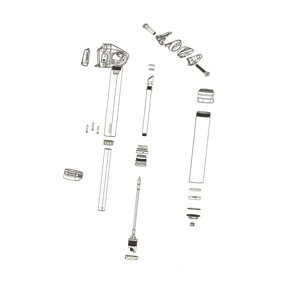RockShox Spare - Seatpost Service Bulk Brass Keys - Size 6