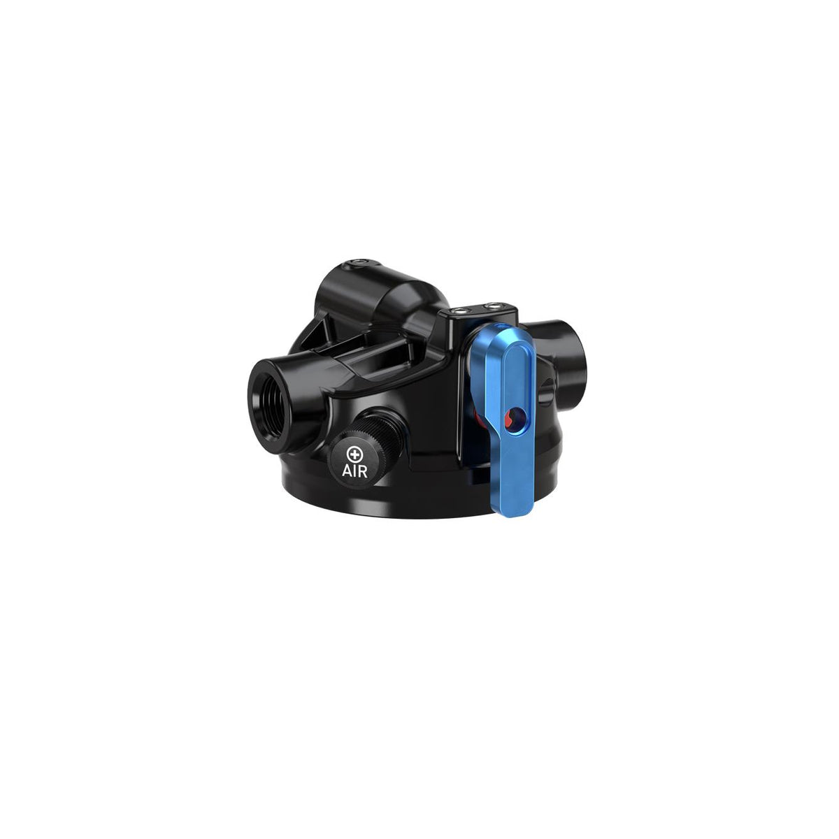 RockShox Spare - Rear Shock Eyelet Assembly - (Includes Anodized Eyelet, Air Valve And Cap, Controls, Shaft O-Rings) Trunnion - Sidluxe A1 (2021-2023)