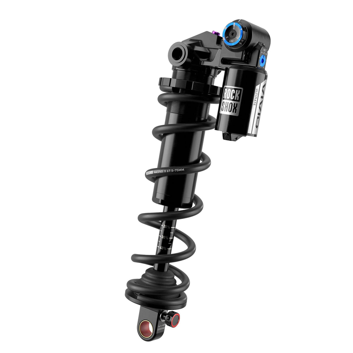 RockShox Rear Shock Vivid Coil Ultimate DH RC2 - Standard Standard - D1