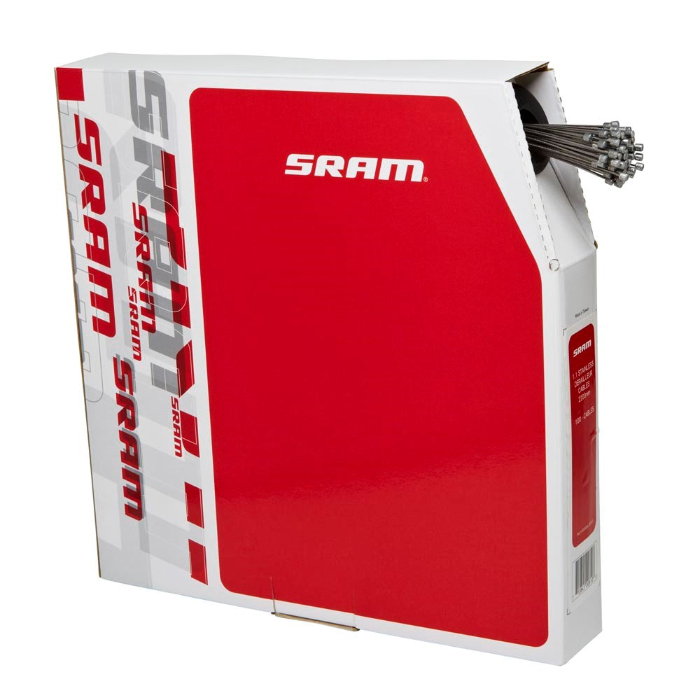 SRAM 1.1 Stainless Shift Cables 2200mm 100-count Box