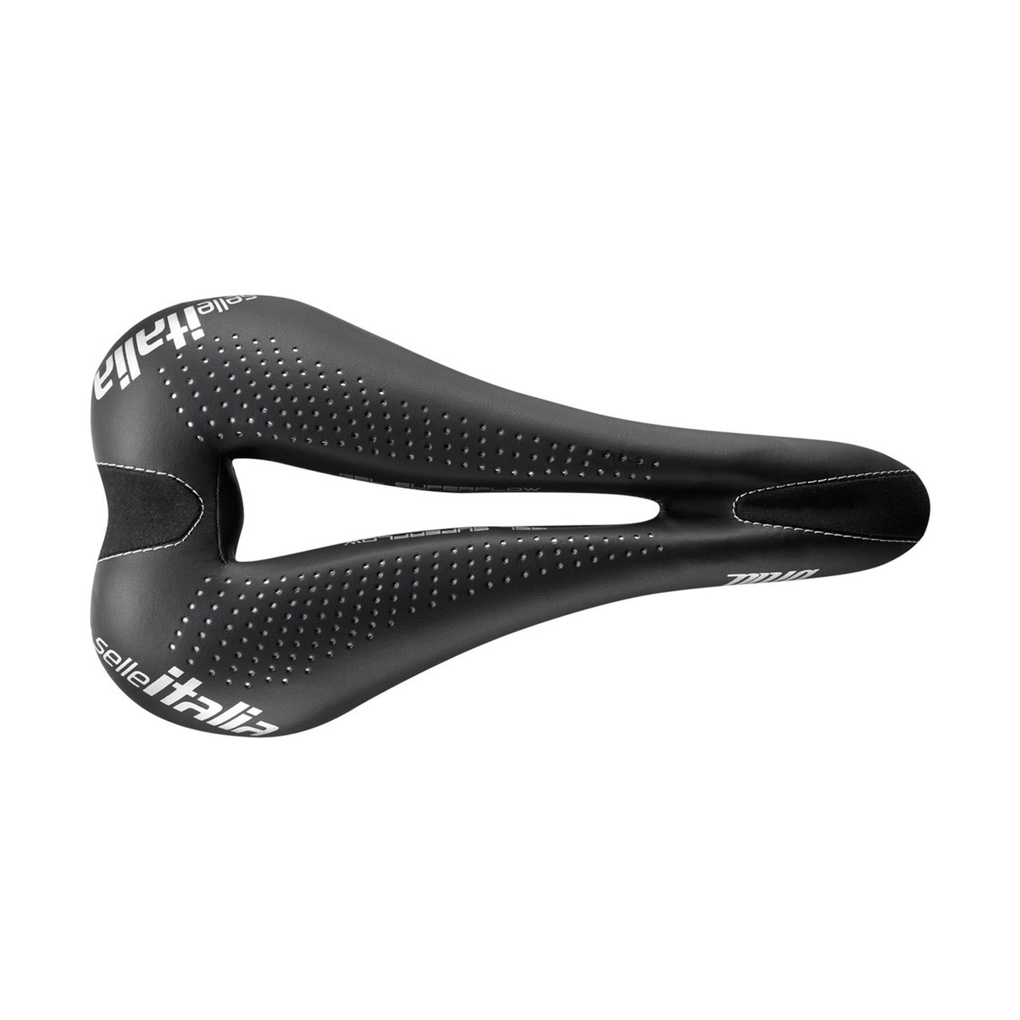Selle Italia Diva Gel TI316 Superflow Saddle: BLACK L3