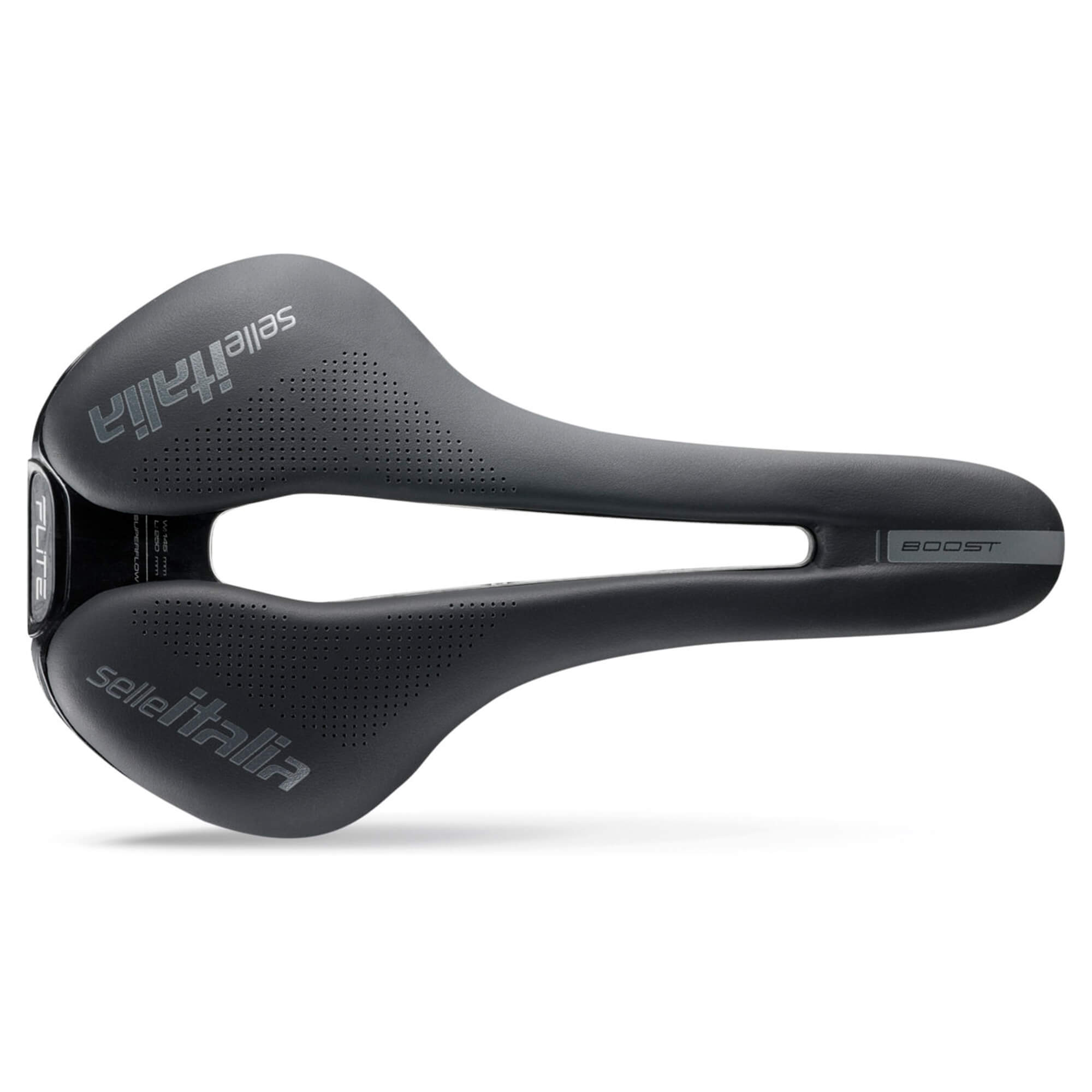 Selle Italia Flite Boost TI316 Superflow Saddle: BLACK L3