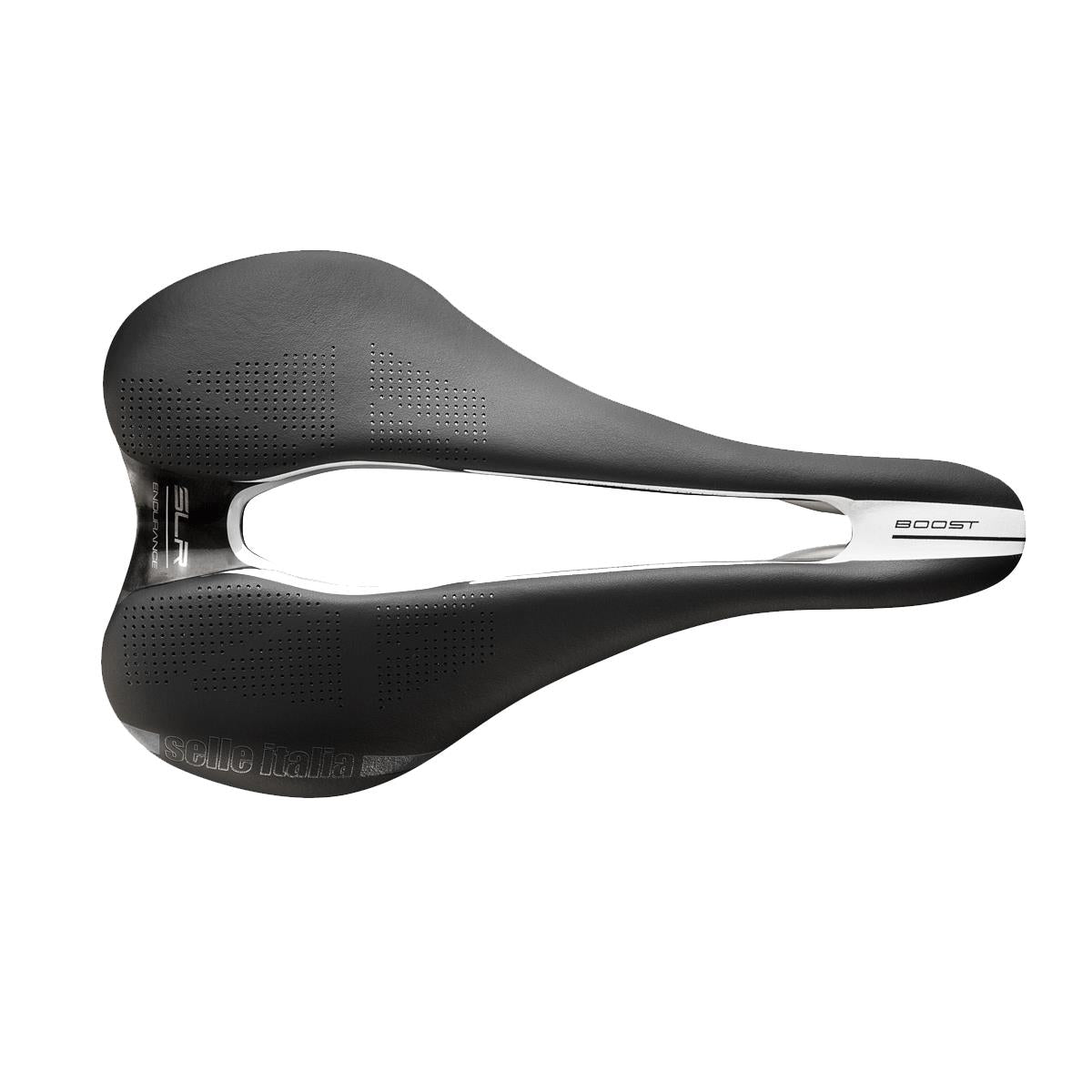 Selle Italia SLR Boost Endurance TI316 Superflow Saddle: BLACK L3