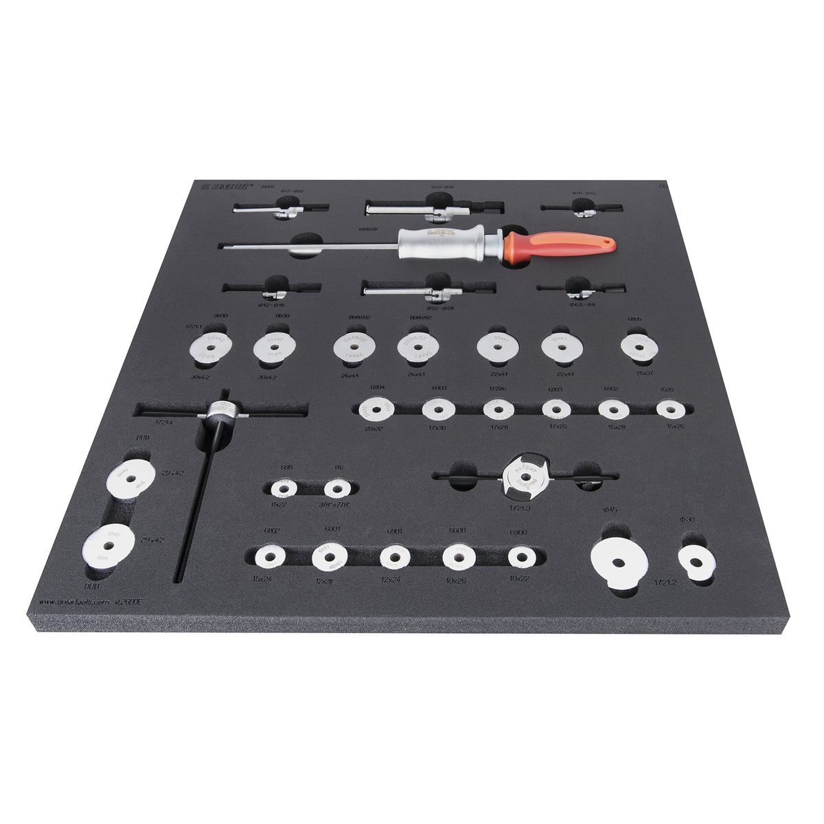 UNIOR Bearing Service Tray - Red
