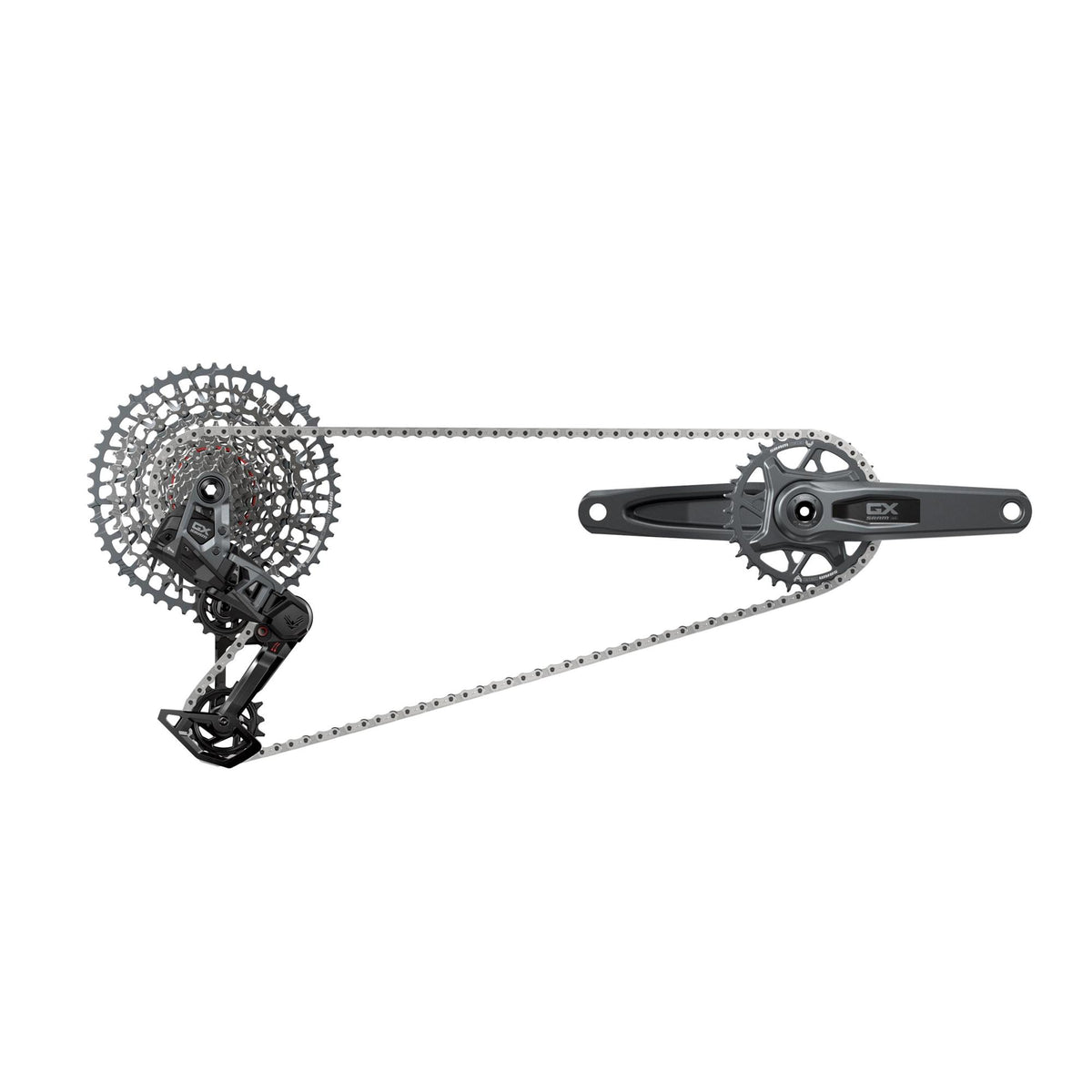 SRAM GX T-Type EAGLE Transmission AXS Groupset - Dark Polar