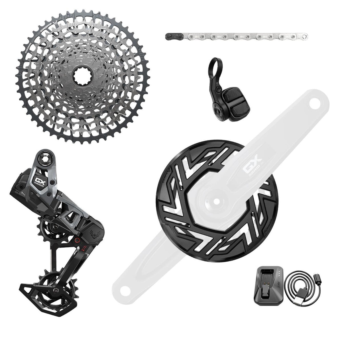 SRAM GX T-Type Eagle E-MTB Transmission AXS Groupset