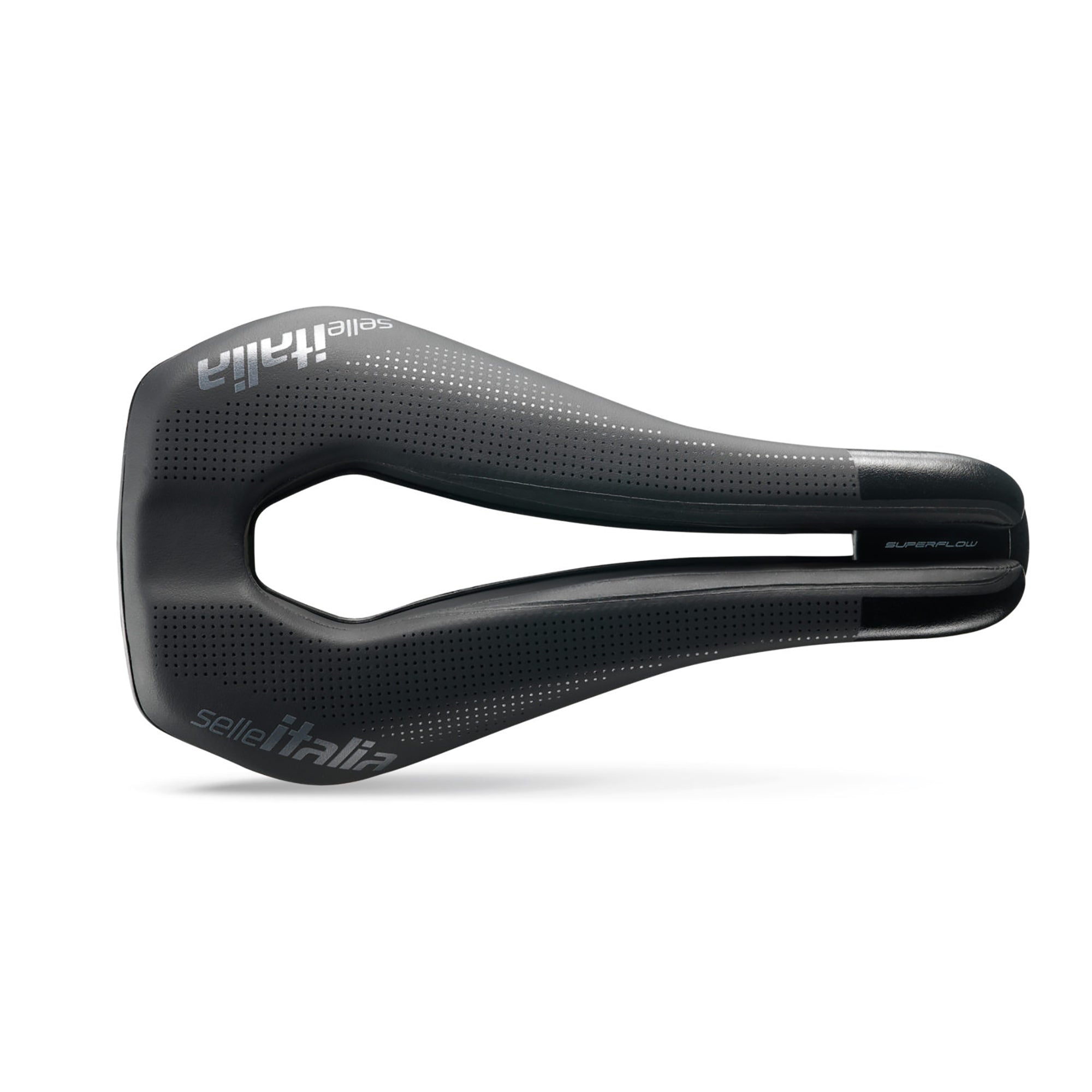 Selle Italia Watt Kit Carbonio Superflow Saddle: BLACK/BLACK U3