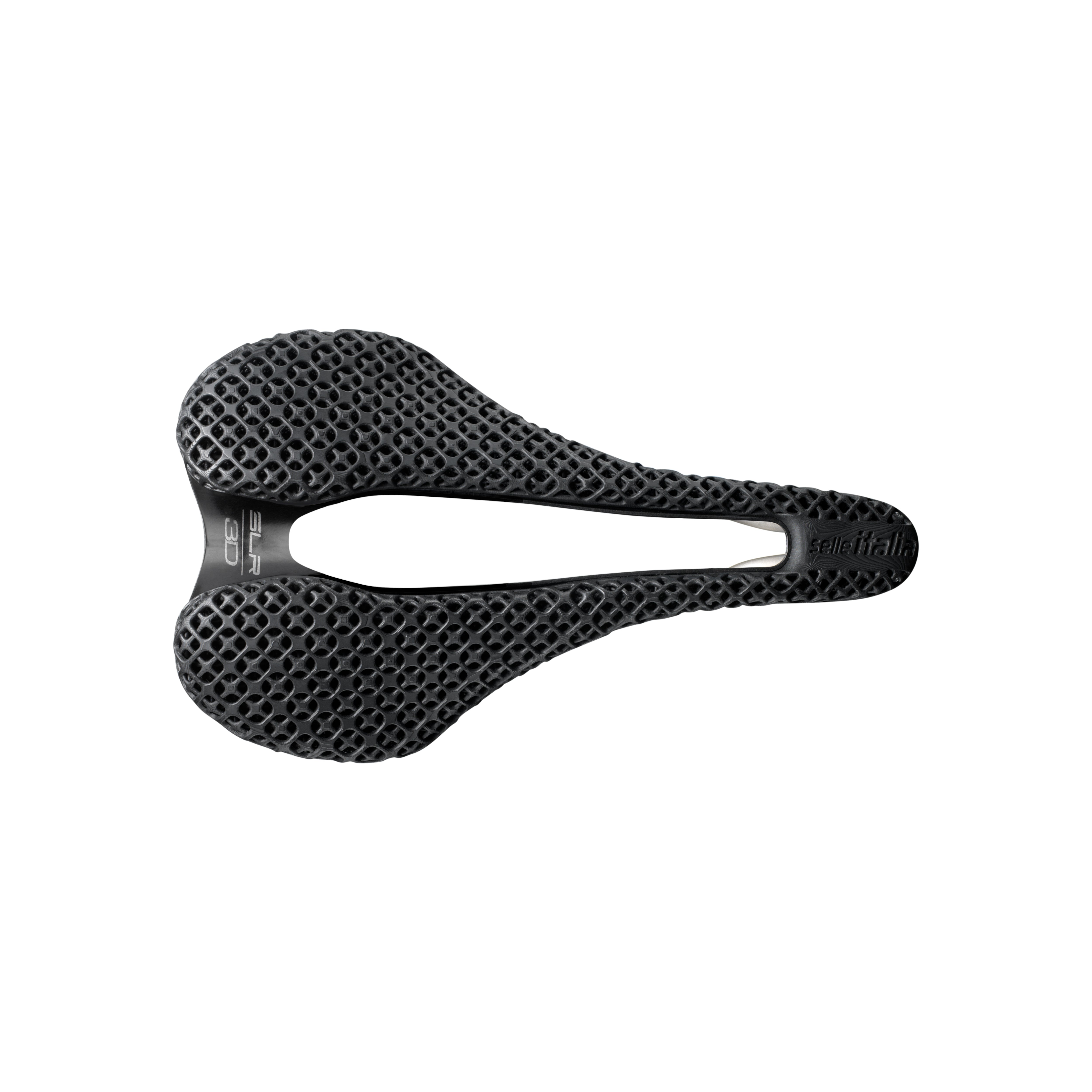 Selle Italia SLR Boost 3D TI316 Superflow Saddle: BLACK/BLACK S3