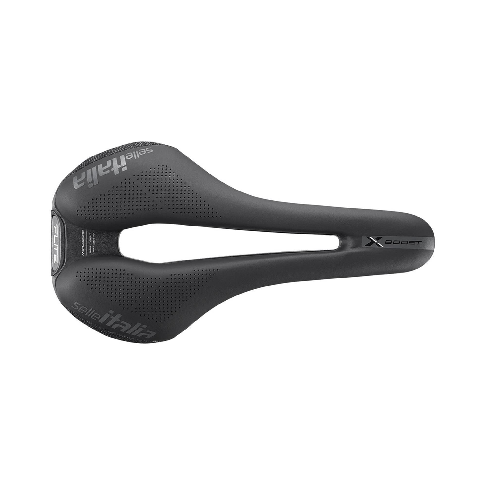 Selle Italia Flite Boost TI316 Superflow X-Cross Saddle: BLACK S3
