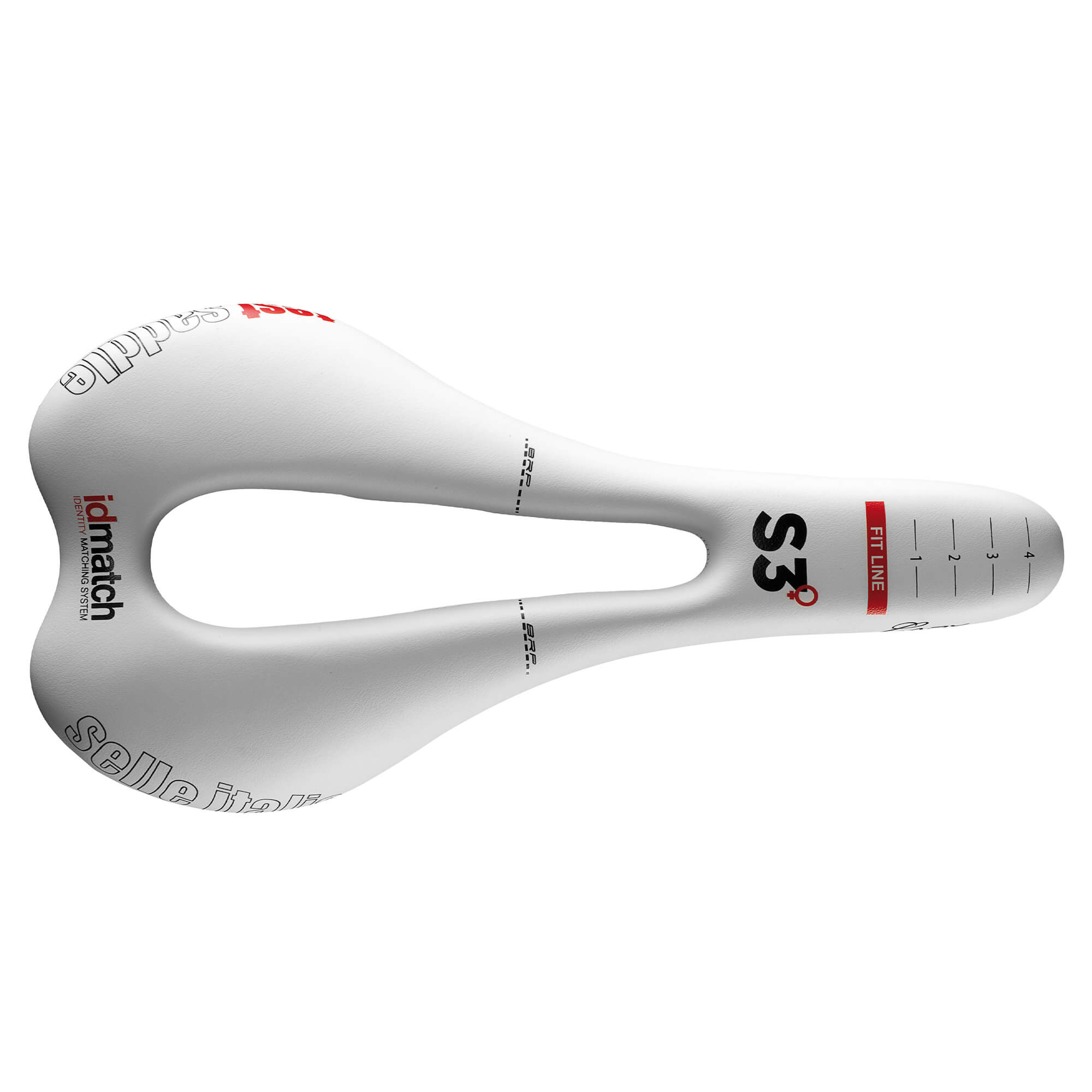 Selle Italia SLR Lady Boost TM Superflow Test Saddle: WHITE L3