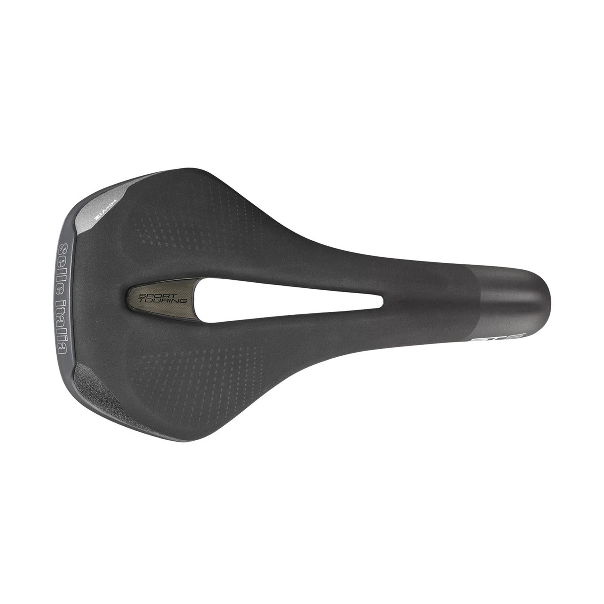 Selle Italia ST5 Flow Commuter Saddle: BLACK S2