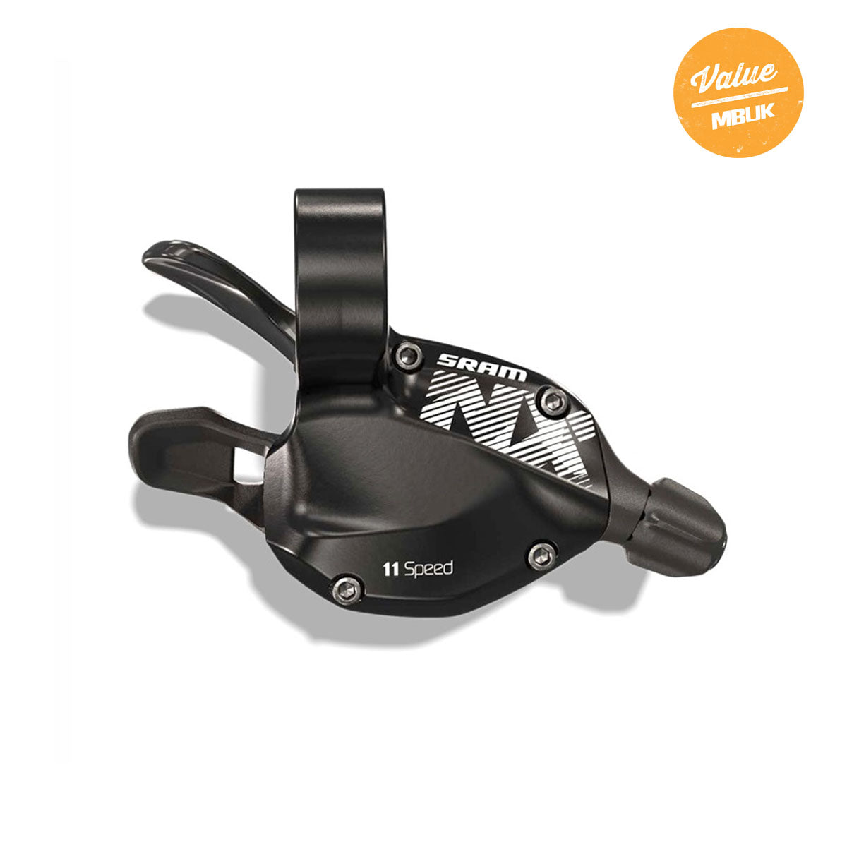 SRAM Shifter NX Trigger 11 Speed Rear w Discrete Clamp Black - Black 11 Speed