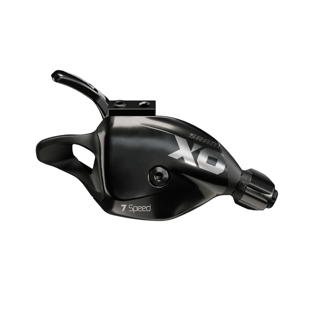 SRAM Shifter X01DH Trigger 7-Speed Rear With Discrete Clamp A2 - Black 7 Speed