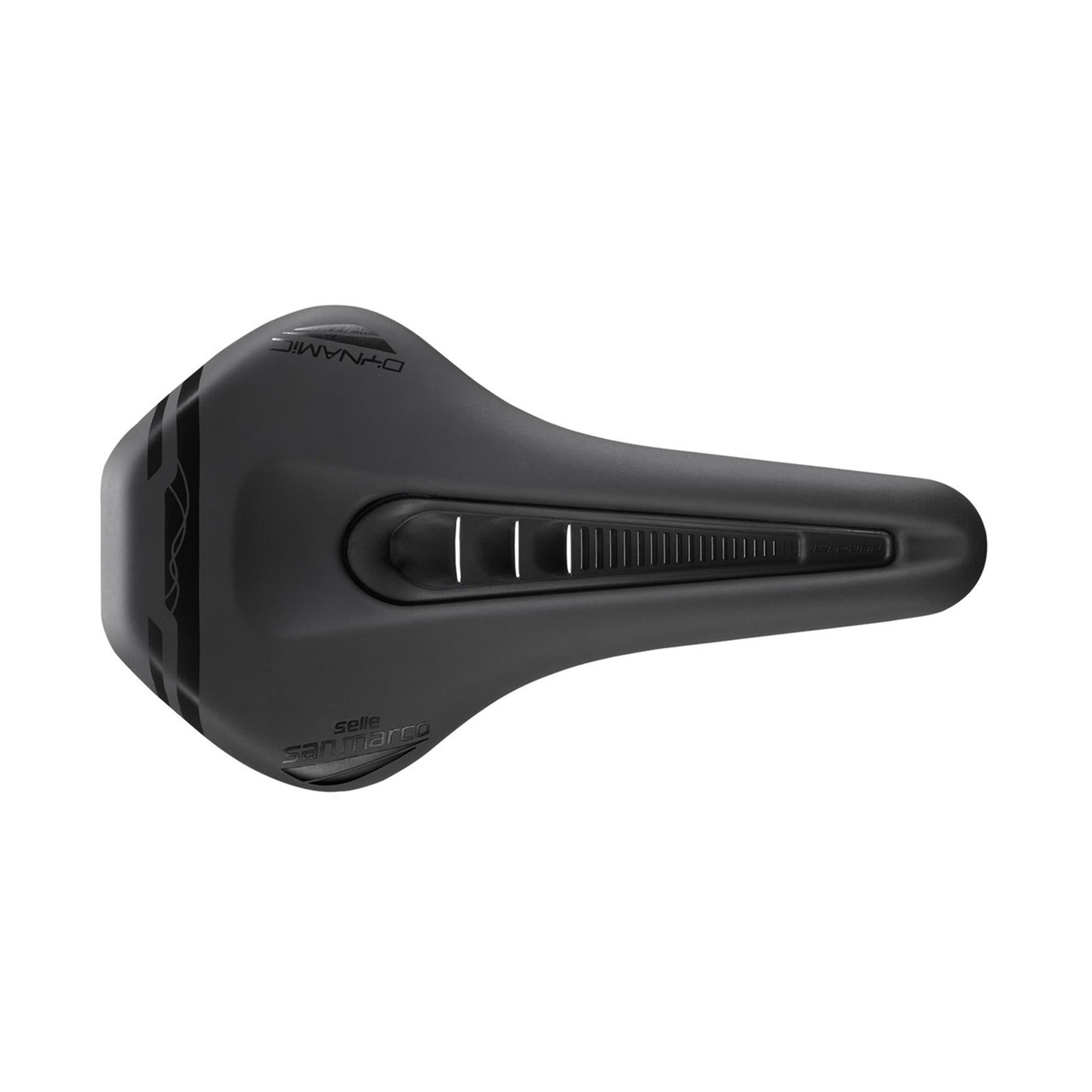 Selle San Marco Ground Shield Dynamic Saddle: BLACK/BLACK S3