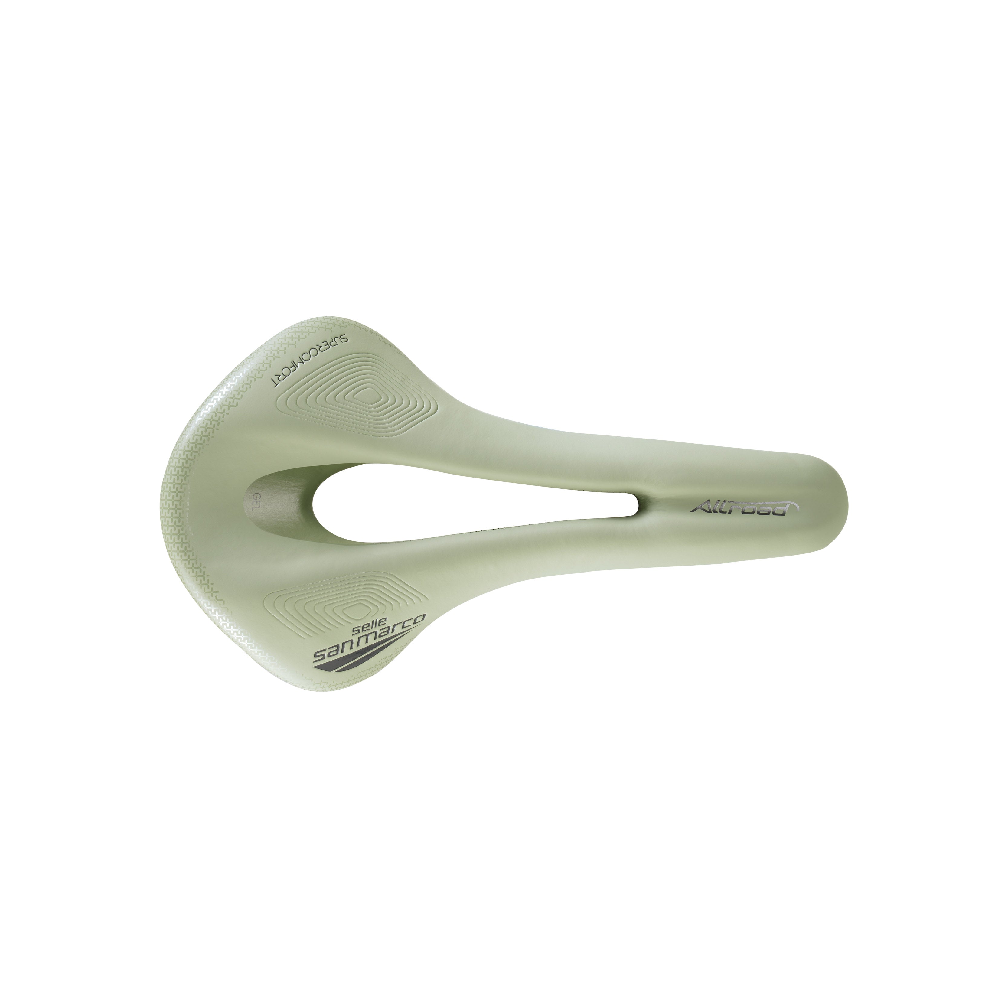 Selle San Marco AllRoad Supercomfort Racing Saddle: DESERT SAGE L3
