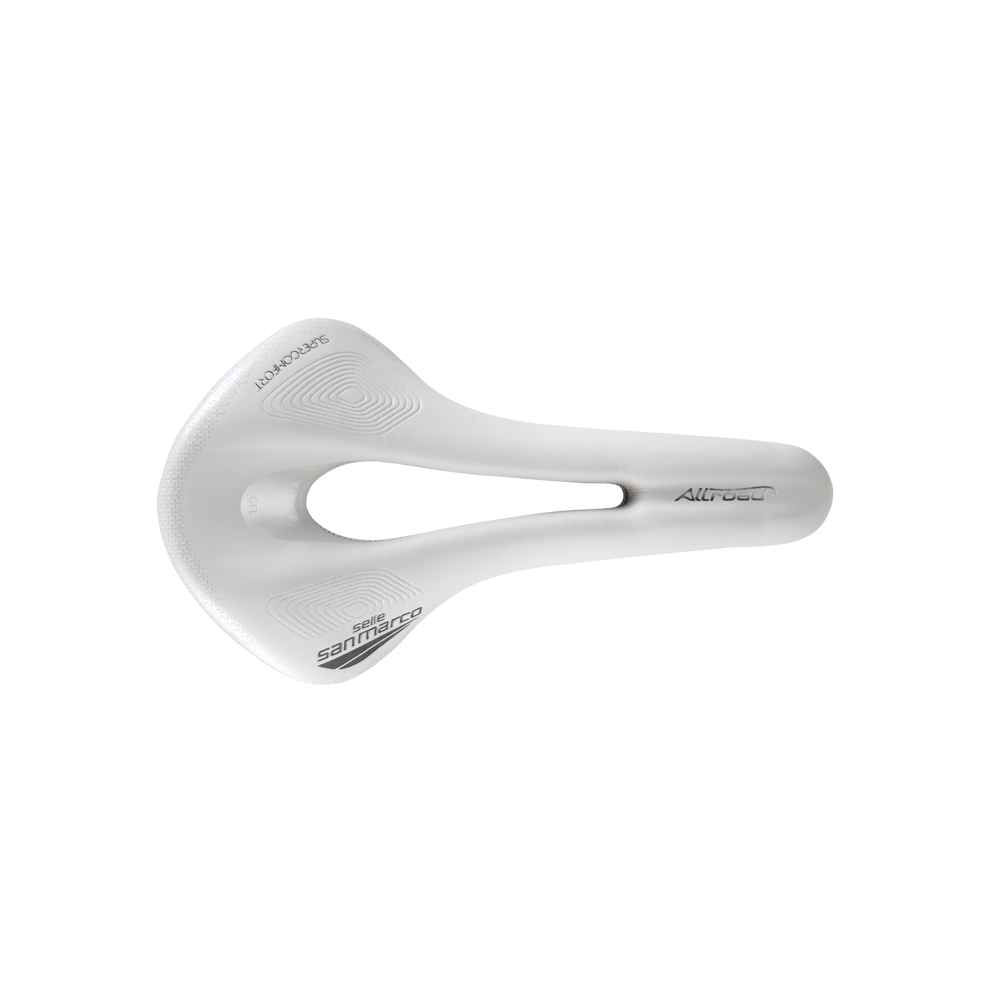 Selle San Marco AllRoad Supercomfort Racing Saddle: ICE GREY L3