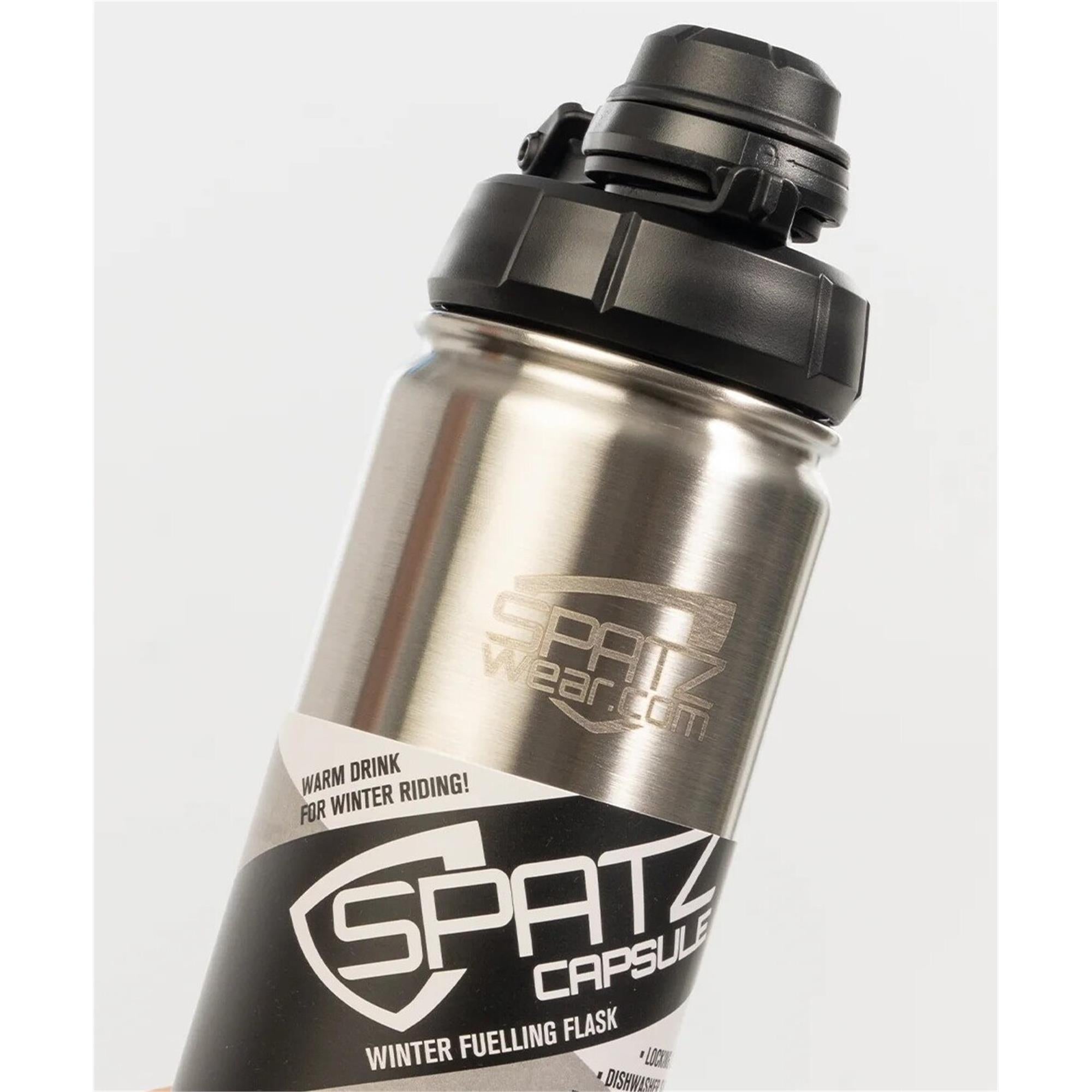 Spatzwear Winter Capsule (Flask): SILVER 510 ML / 18 OZ