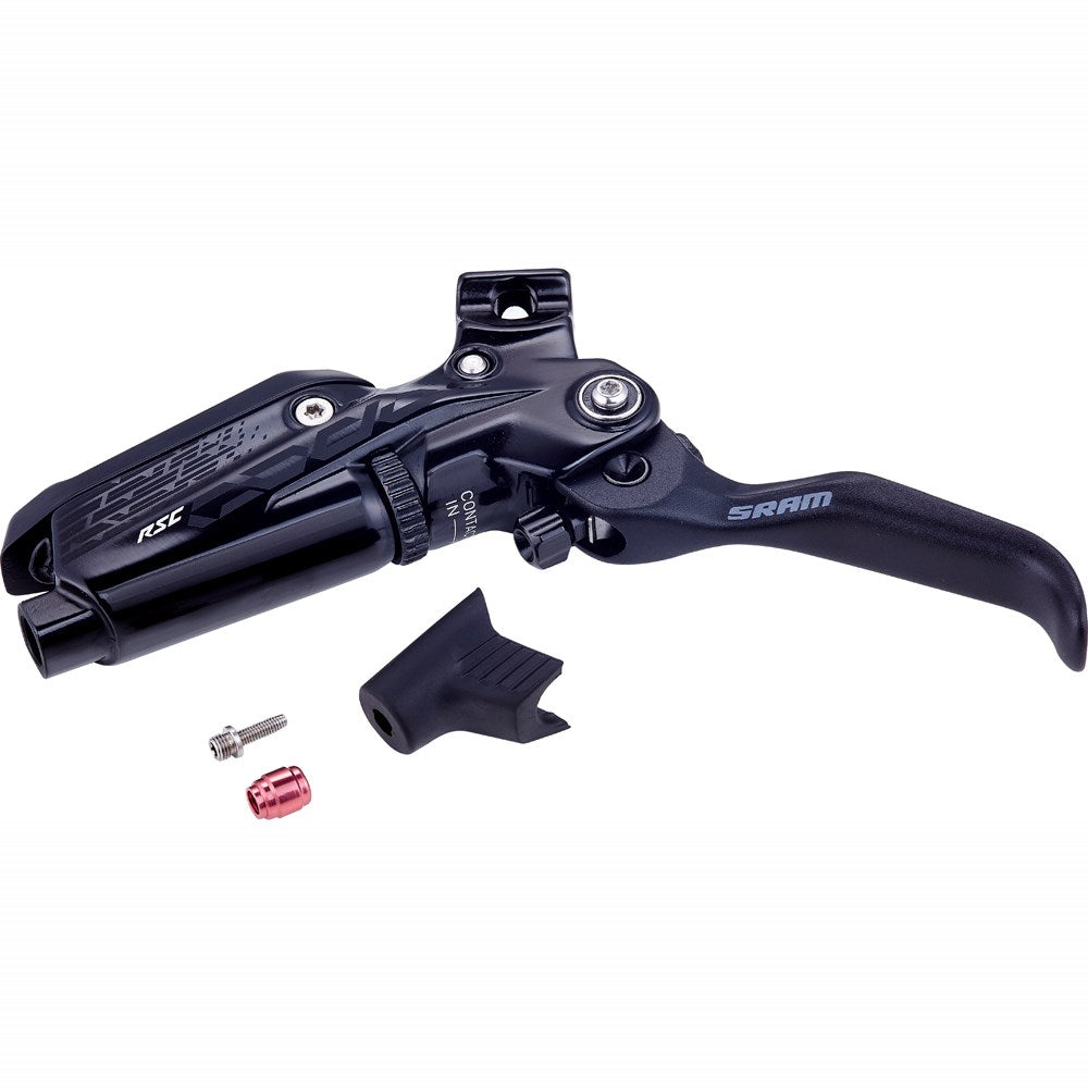 SRAM Spare - Disc Brake Lever Assembly Aluminium Lever Gen 2 Black (Assembled No Hose, and Includes Barb and Olive) - Code RSC - Black