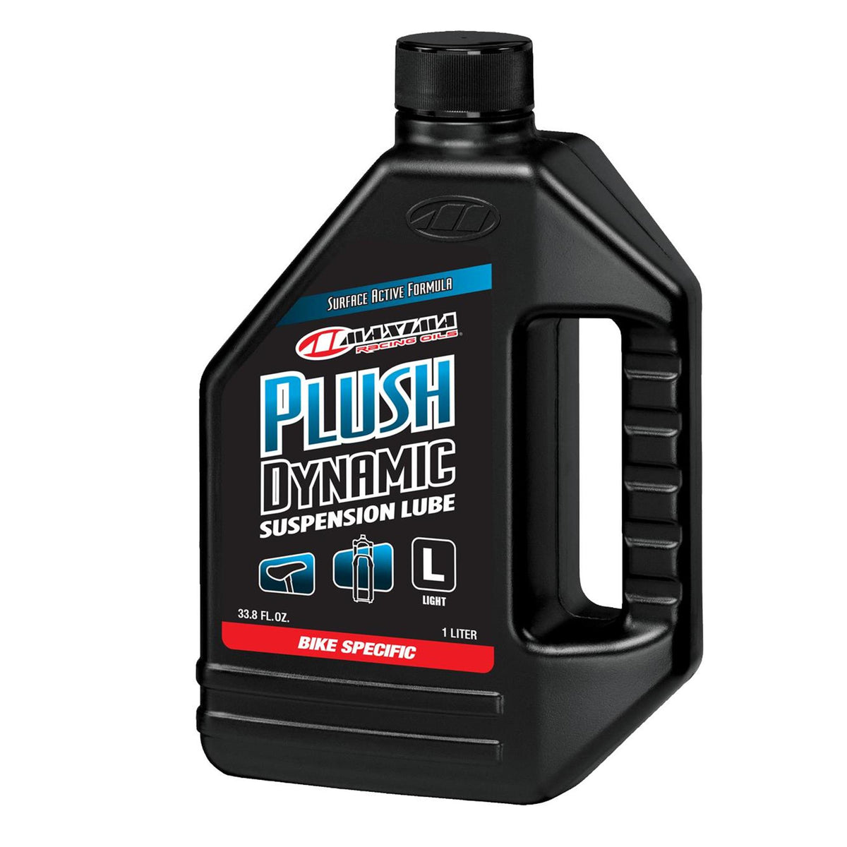 RockShox Maxima Plush Dynamic Suspension Lube Light, 1 Litre Bottle (Replaces 0W-30) - Black - 1L