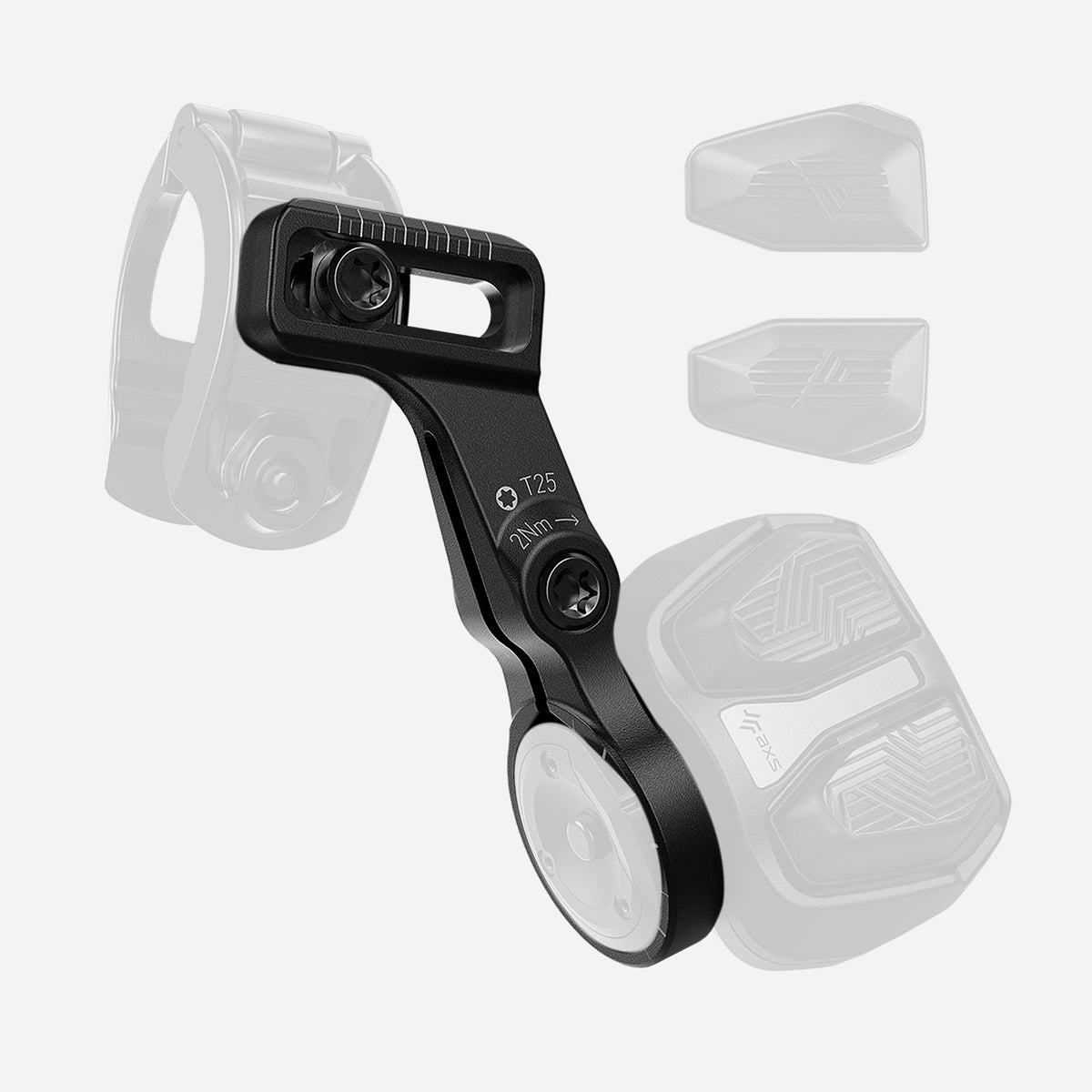 SRAM Electronic Controller Pod AXS Bridge Clamp Right (Including Right Bridge Clamp, Washer, O-Ring, Twist Locks, Nut, 2 Torx T25 Screw) 2023