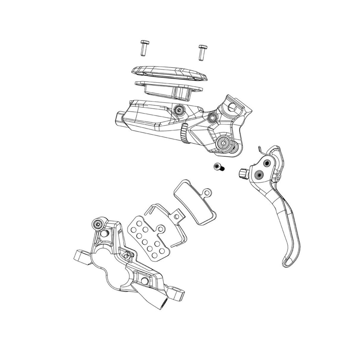 SRAM Spare - Disc Brake Caliper Assembly -