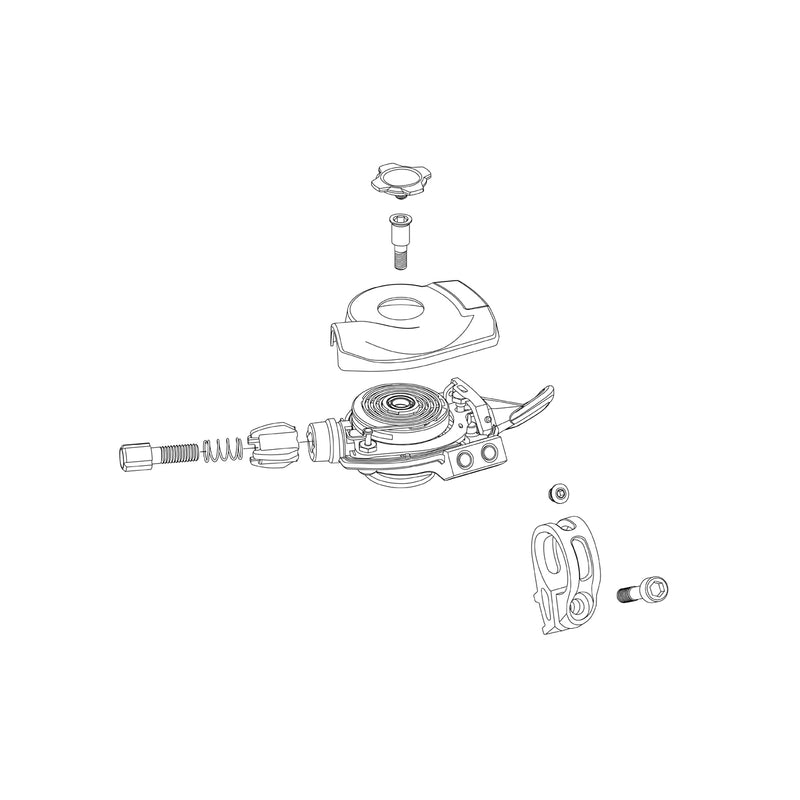 Shift Lever Trigger Cover Kit X01 EAGLE B2