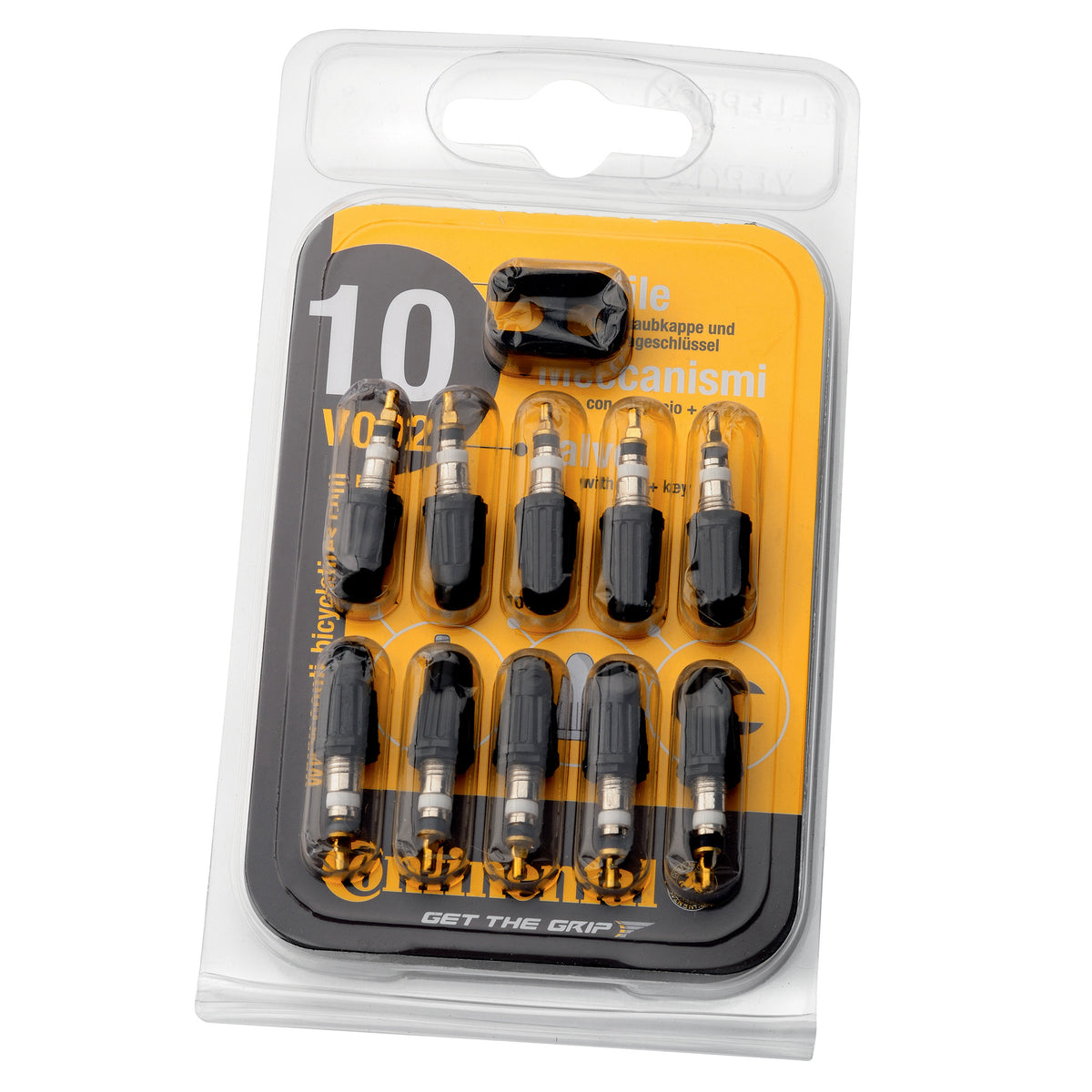 Continental Presta Valve Inserts - 10pcs - Black