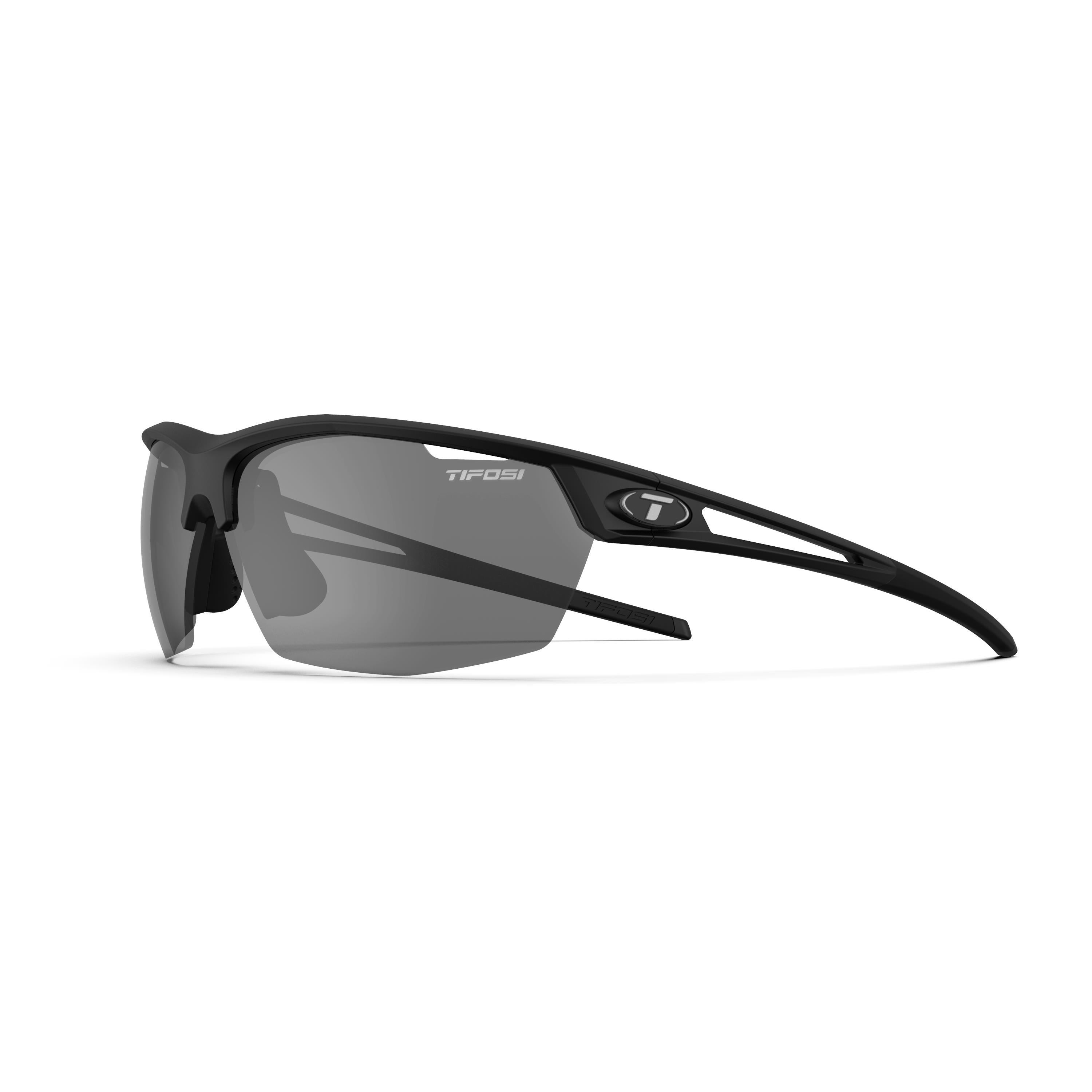 Tifosi Navar Interchangeable Sunglasses: MATTE BLACK S-L